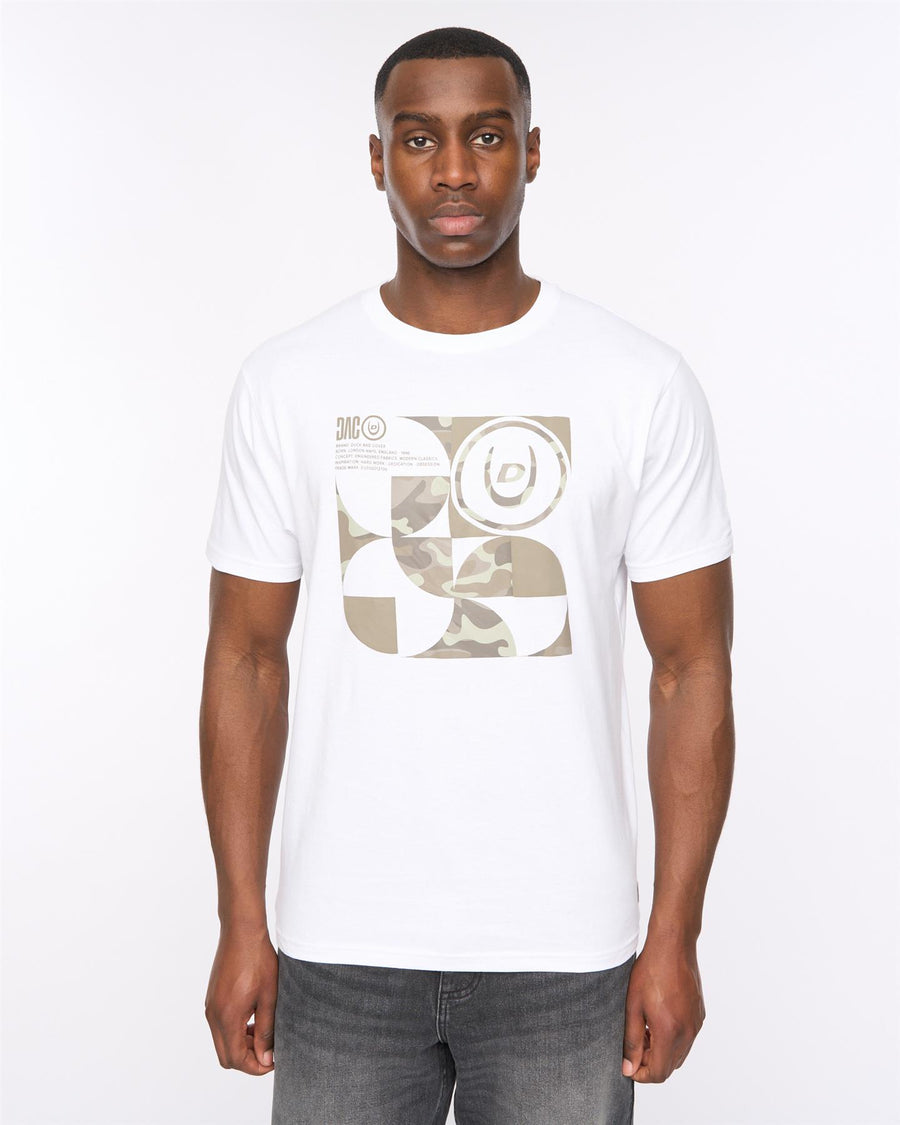 Mens Camshapes T-Shirt White
