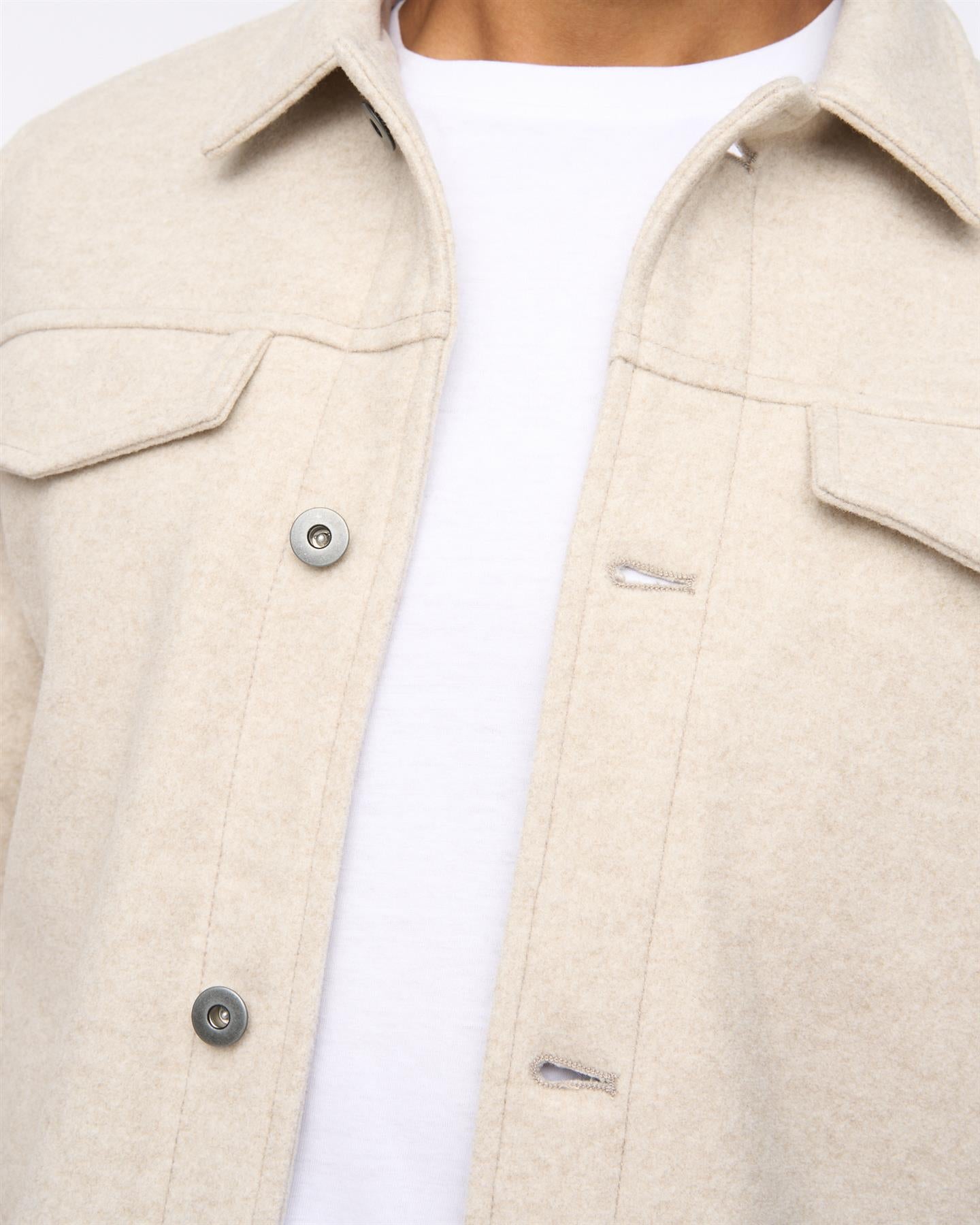 Earnshaw Overshirt Ecru