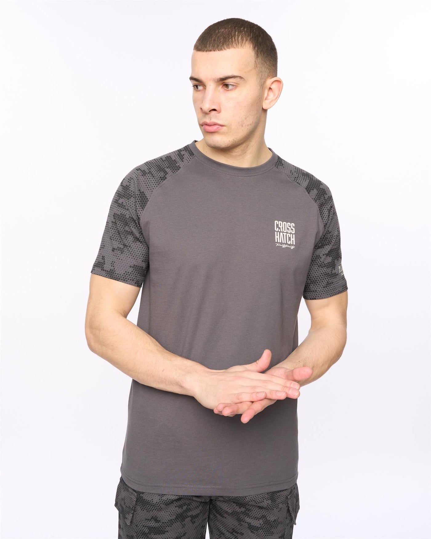 Mens Janscore T-Shirt Dark Grey
