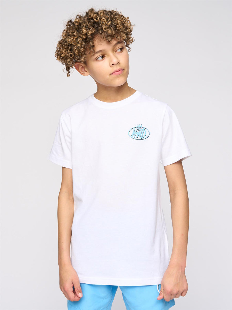 Kids Boys Soap T-Shirt White