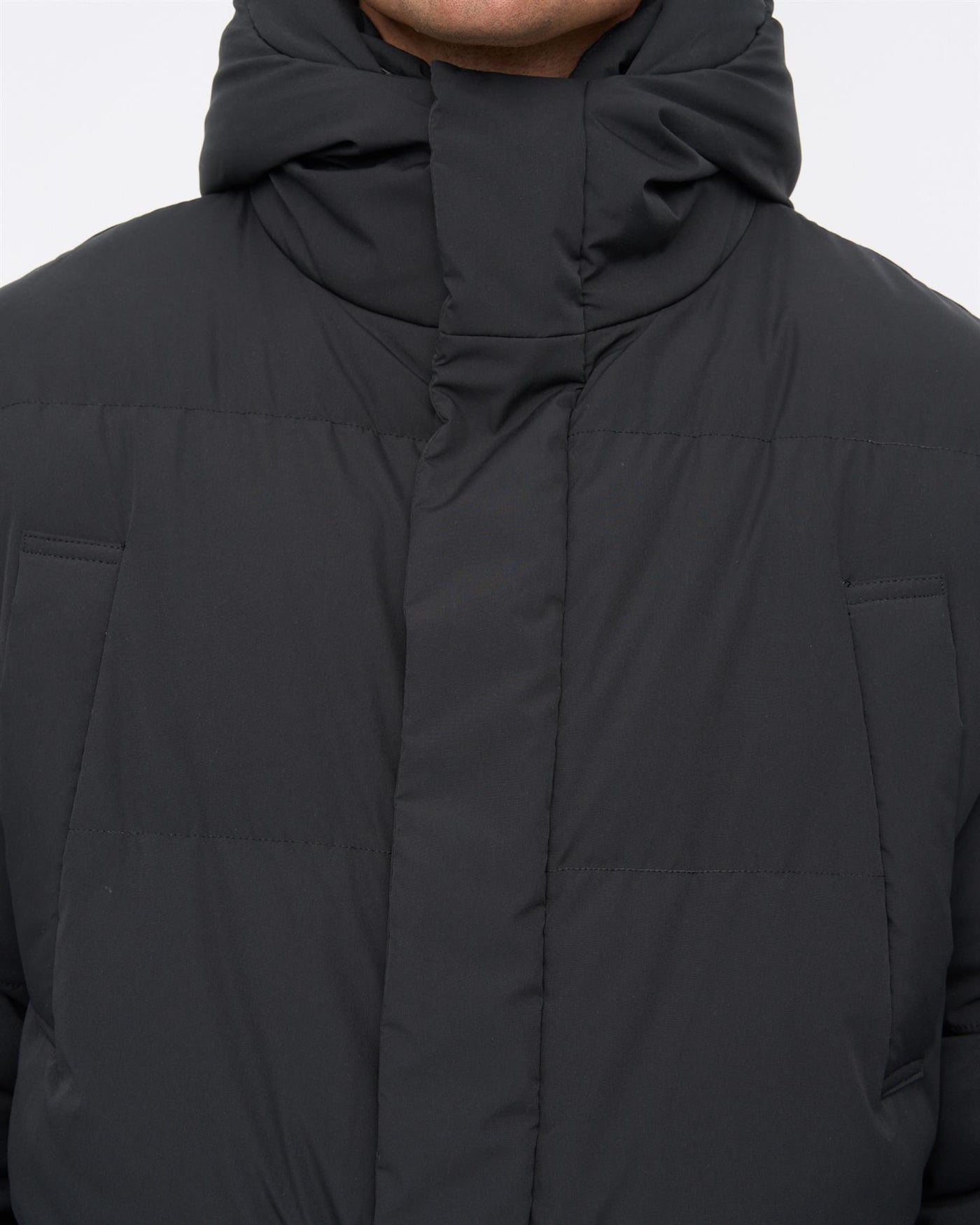 Mens Fletchley Puffer Jacket Black