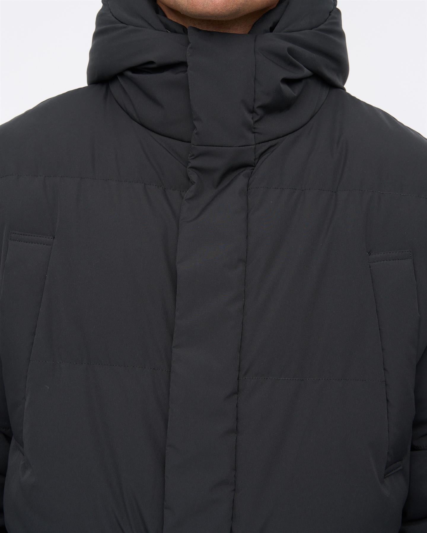 Mens Fletchley Puffer Jacket Black