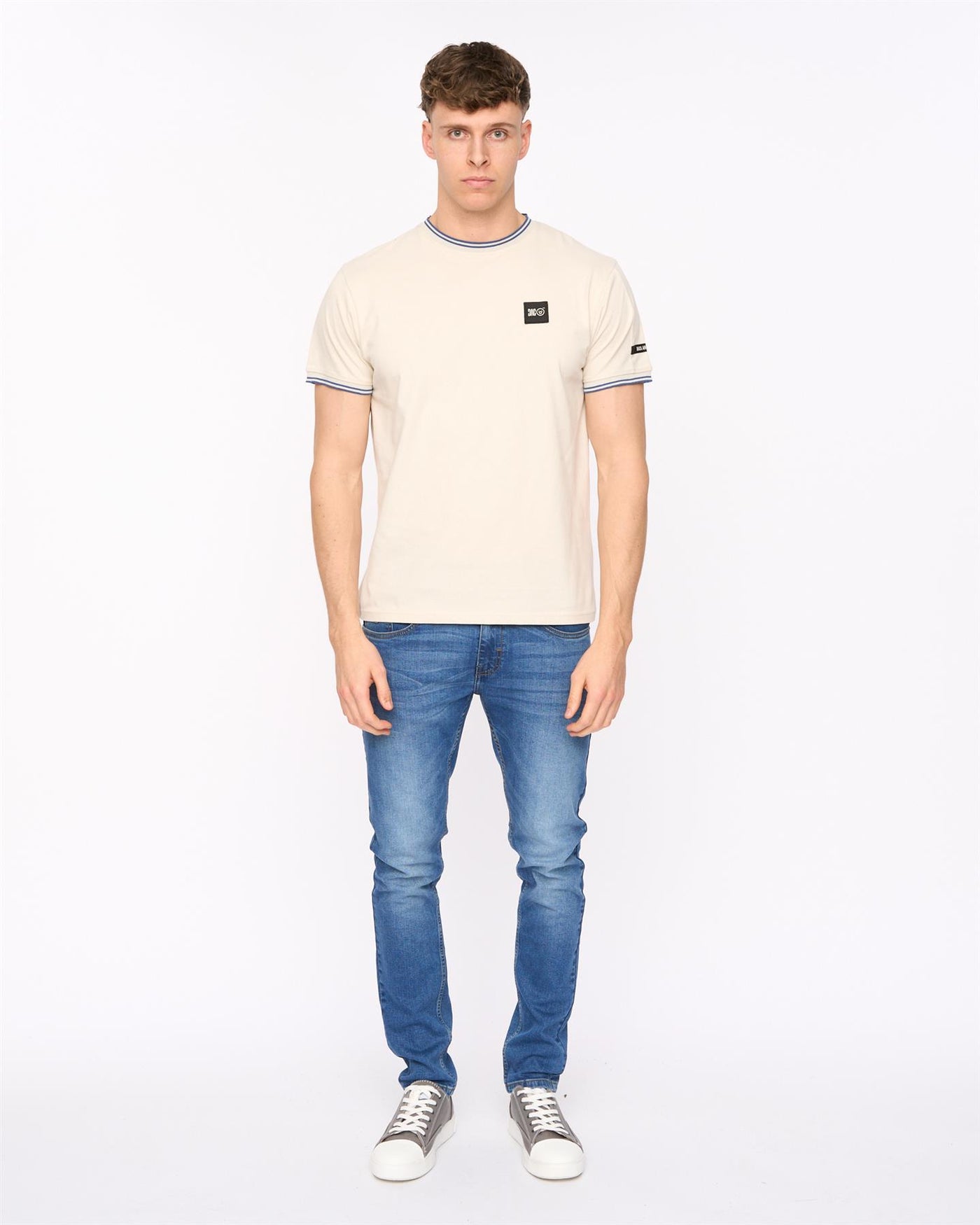 Mens Wrentham T-Shirt Light Stone
