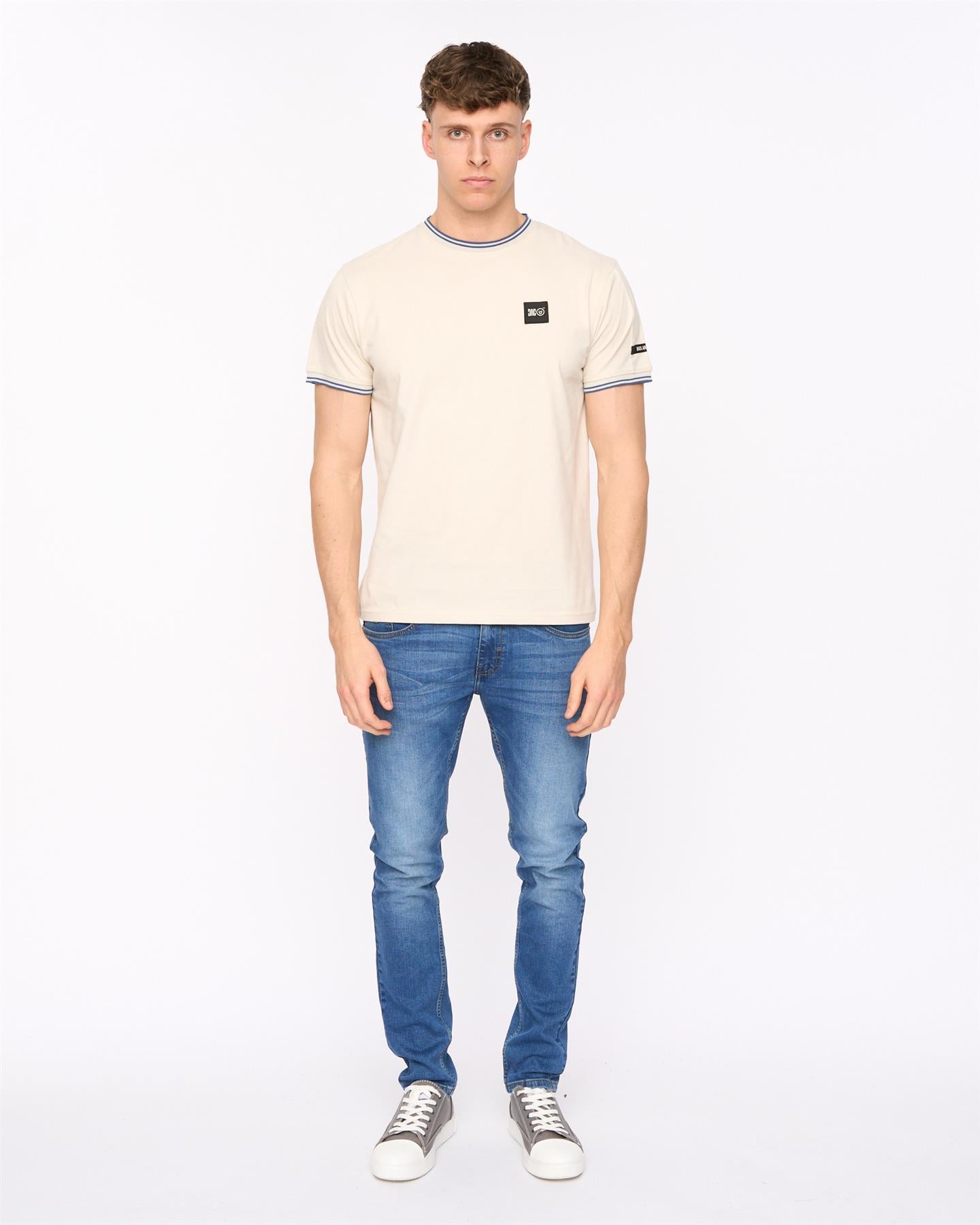 Mens Wrentham T-Shirt Light Stone