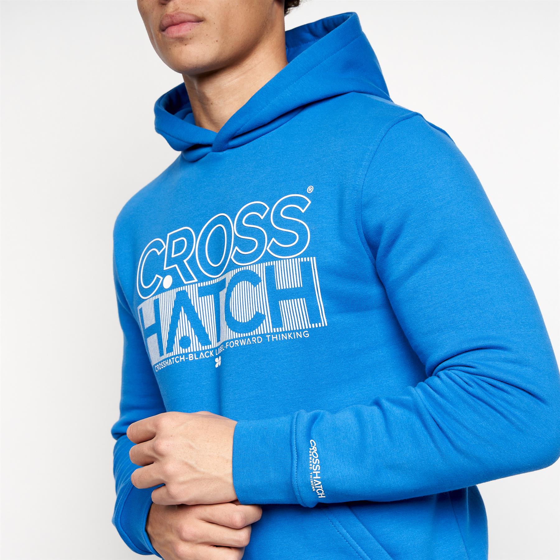 Mens Larmen Hoodie Blue