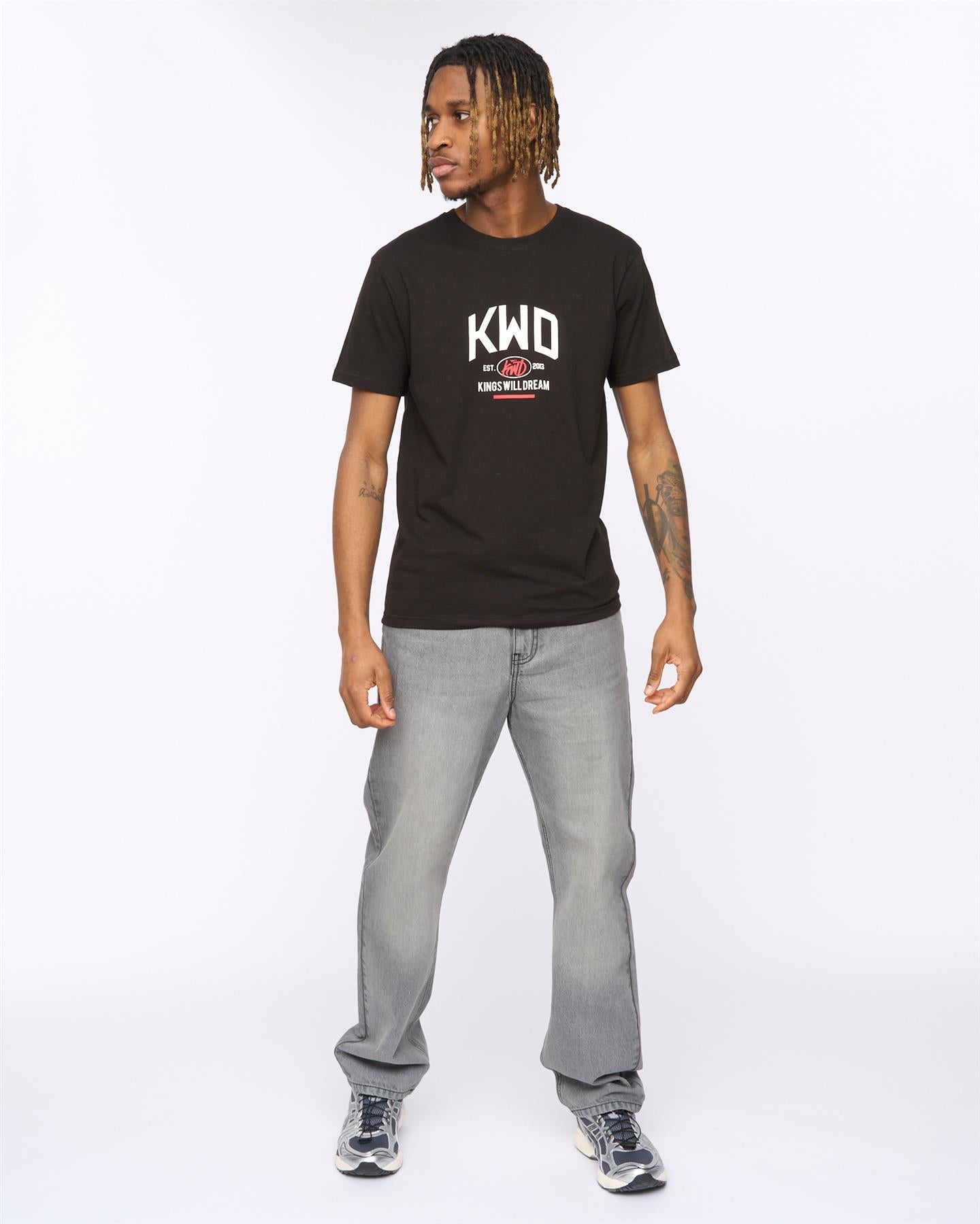 Mens Tattooed T-Shirt Black