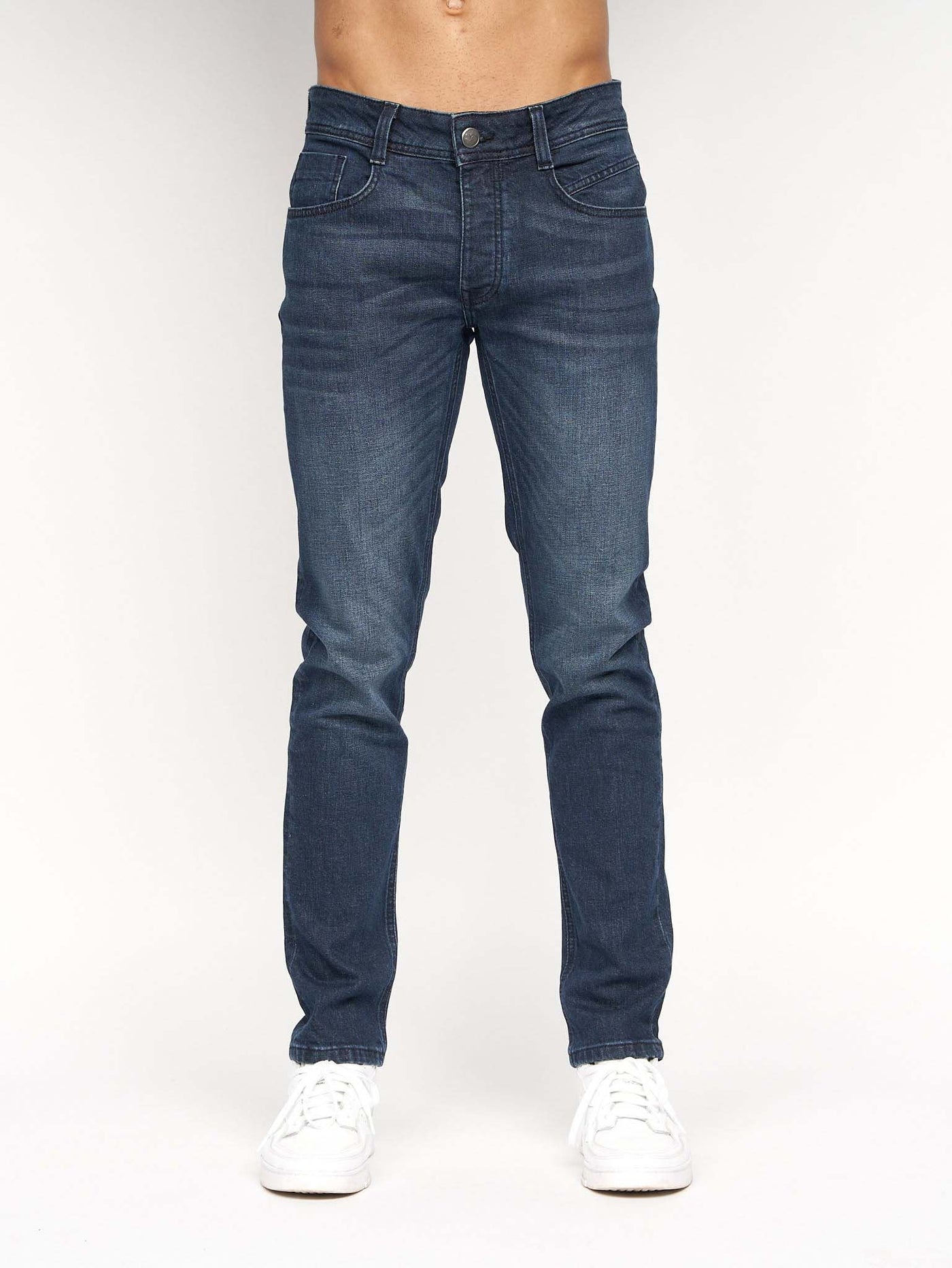 Sheldons Slim Fit Jeans Dark Wash