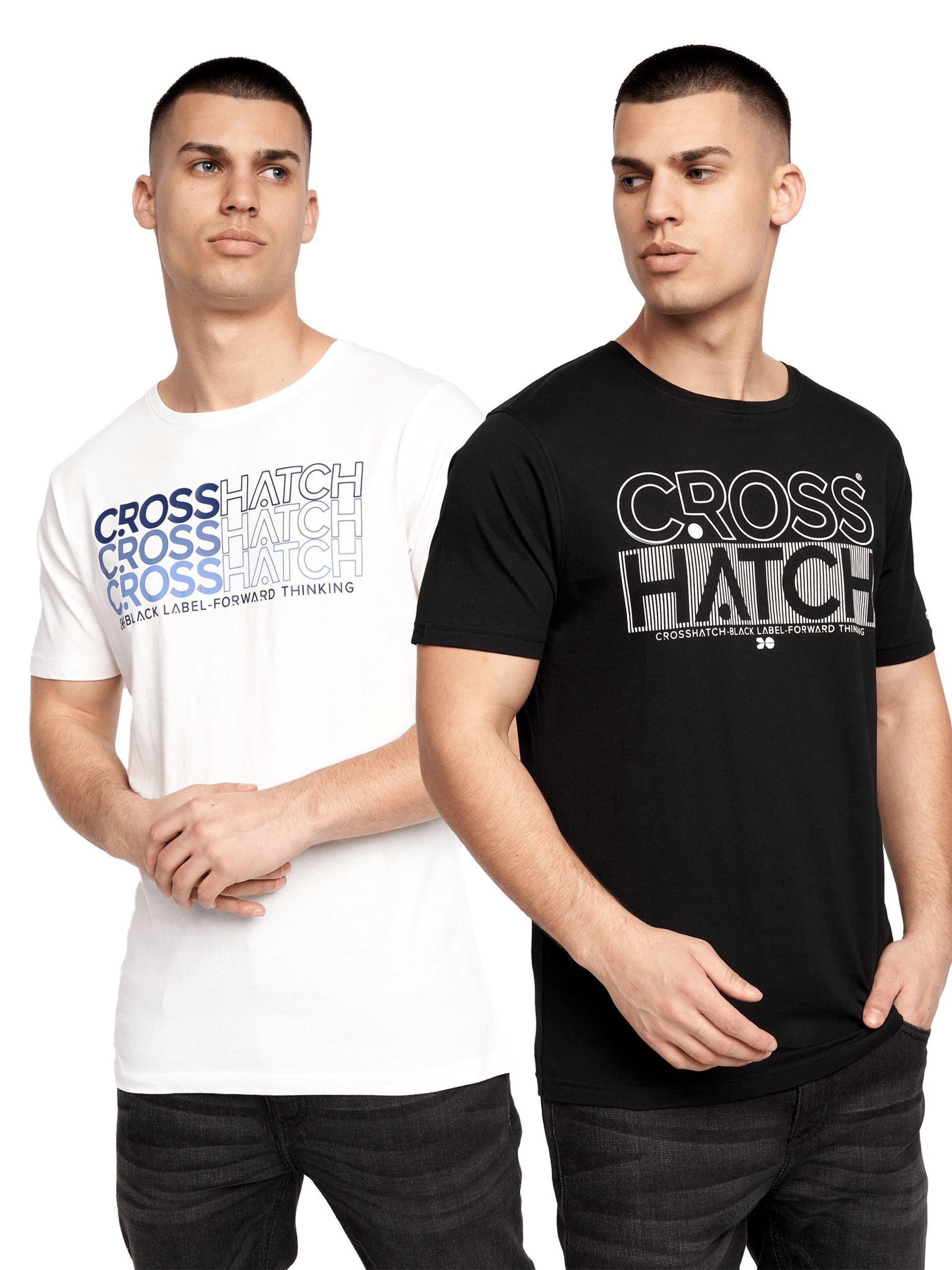 Arnio T-Shirt 2pk Black/White