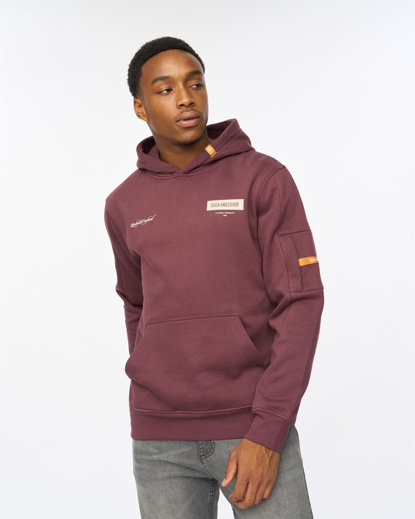 Mens Marsak V2 Hoodie Raisin