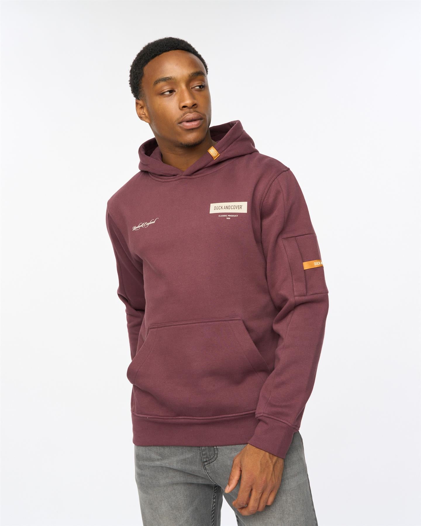 Mens Marsak V2 Hoodie Raisin