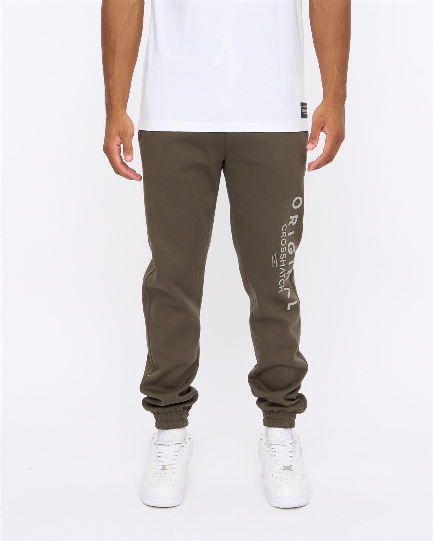Mens Jamals Joggers Dark Olive