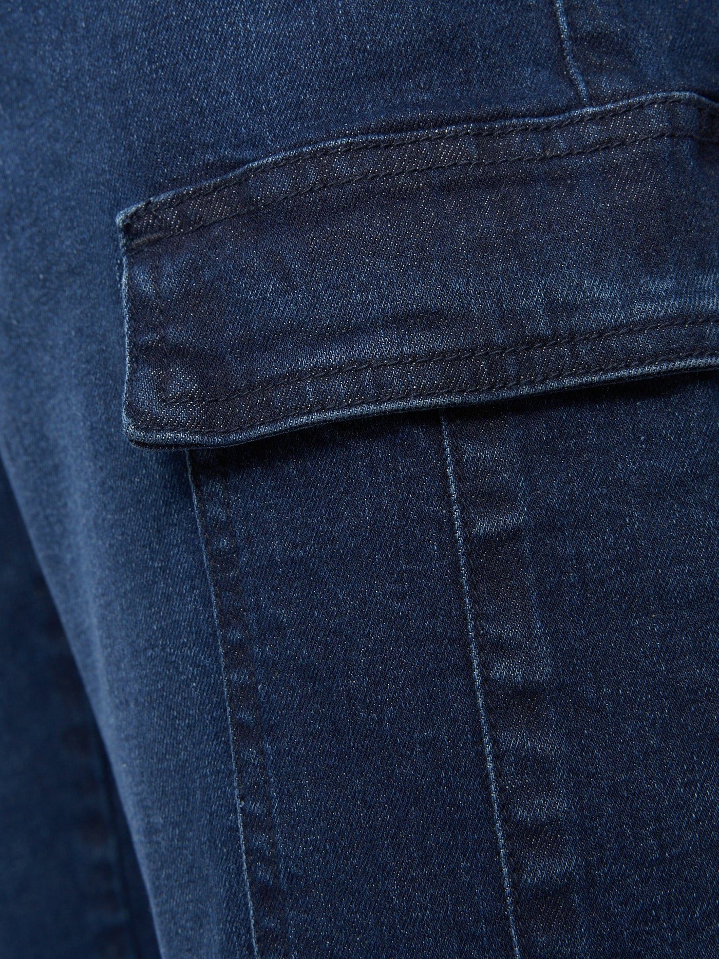 Kremtap Cargo Jeans Dark Wash