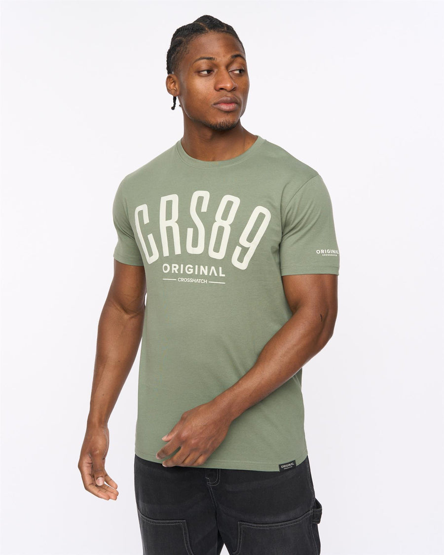 Mens Hallfell T-Shirt Olive