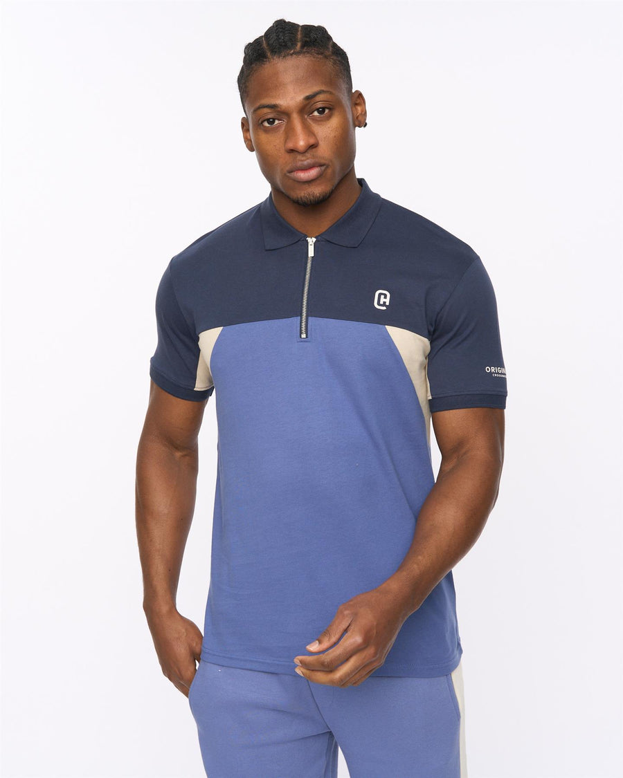 Mens Castlebay Polo Blue