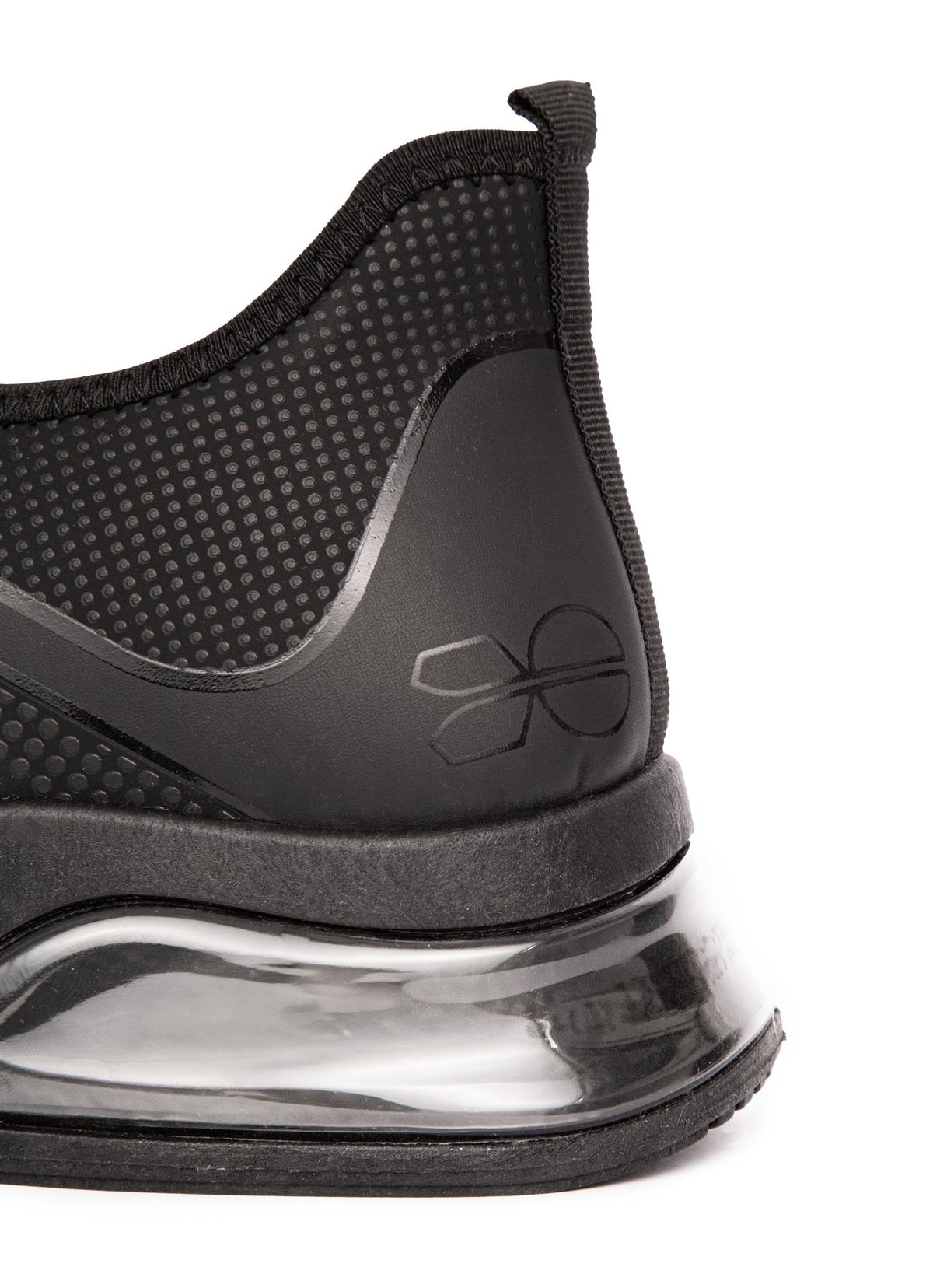 Mens Clarington Trainers Black/Blue