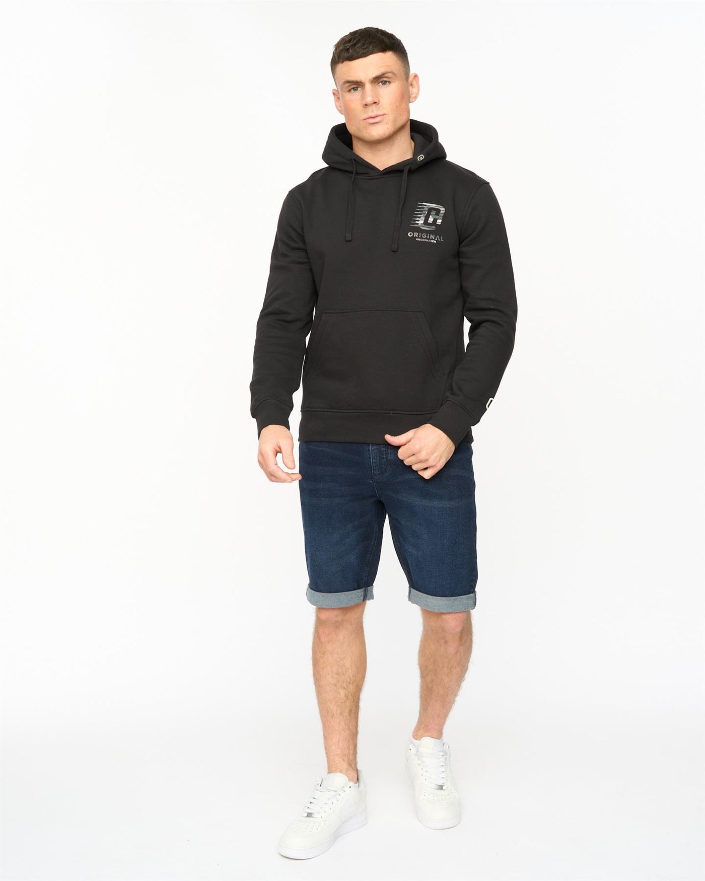 Mens Winchamp Hoodie Black