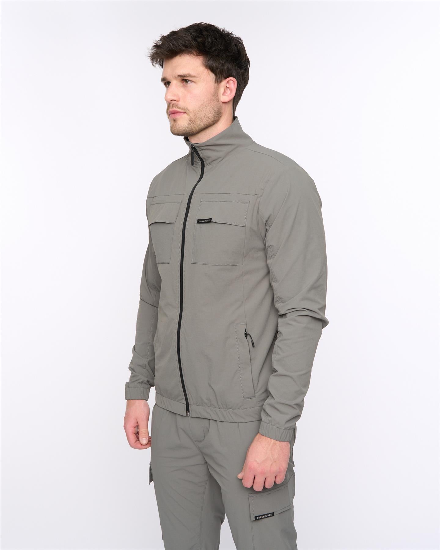 Mens Chamata Jacket Green Slate