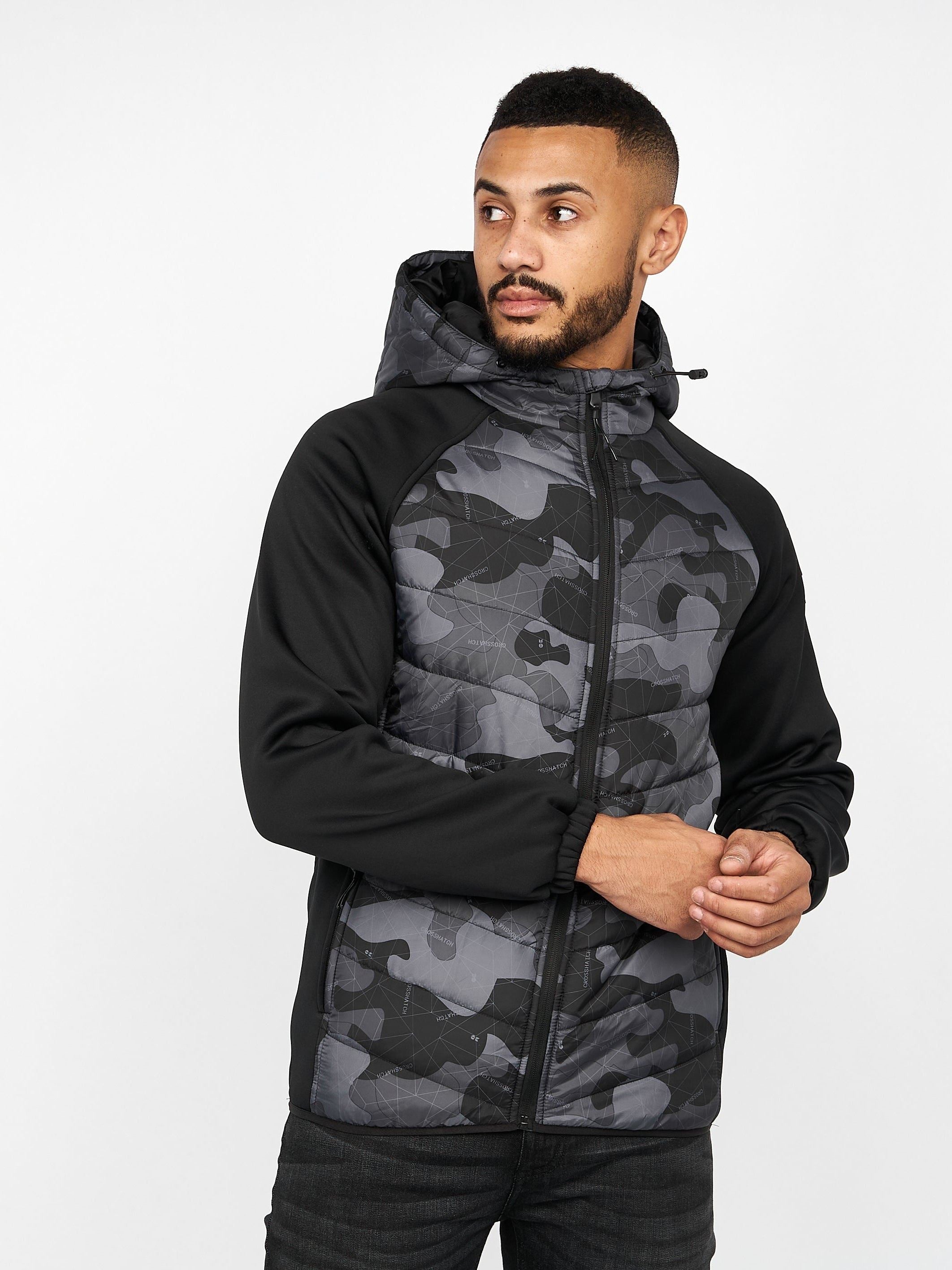 Mens Jamilar Jacket Dark Camo