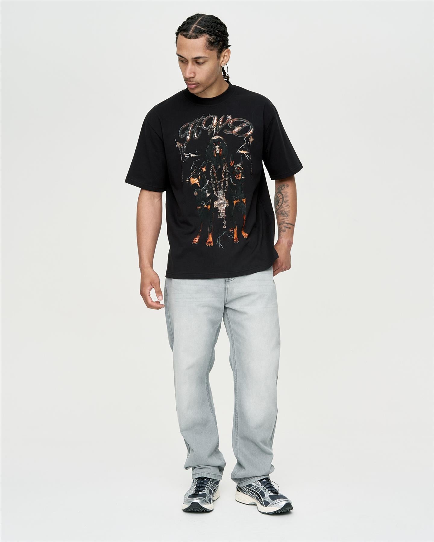 Mens Studio Dogs of Sin T-Shirt Black