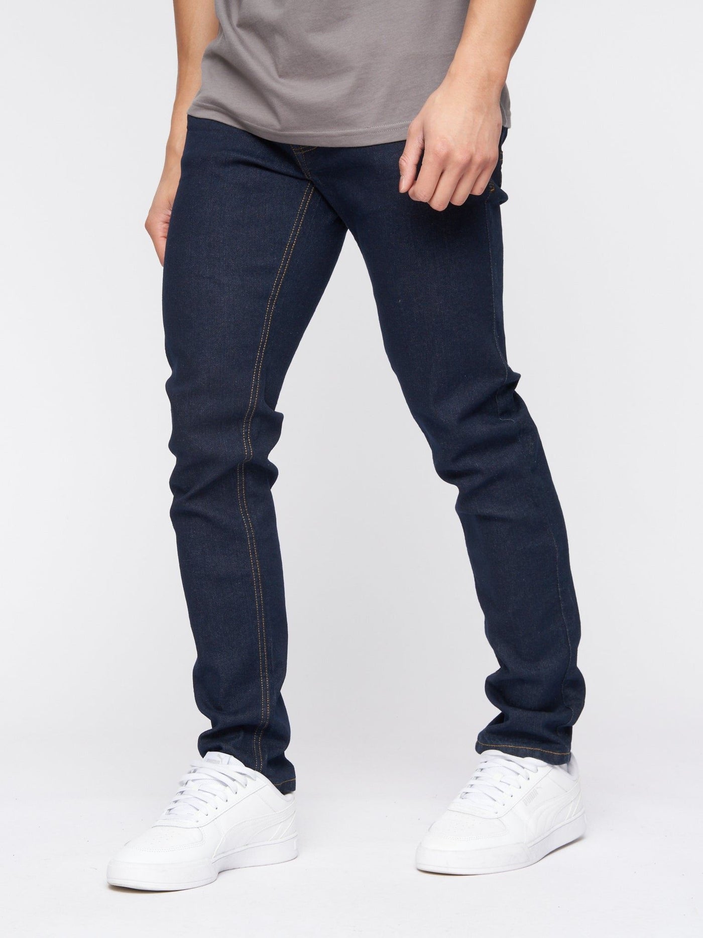 Buraca Slim Fit Denim Jeans Indigo Wash