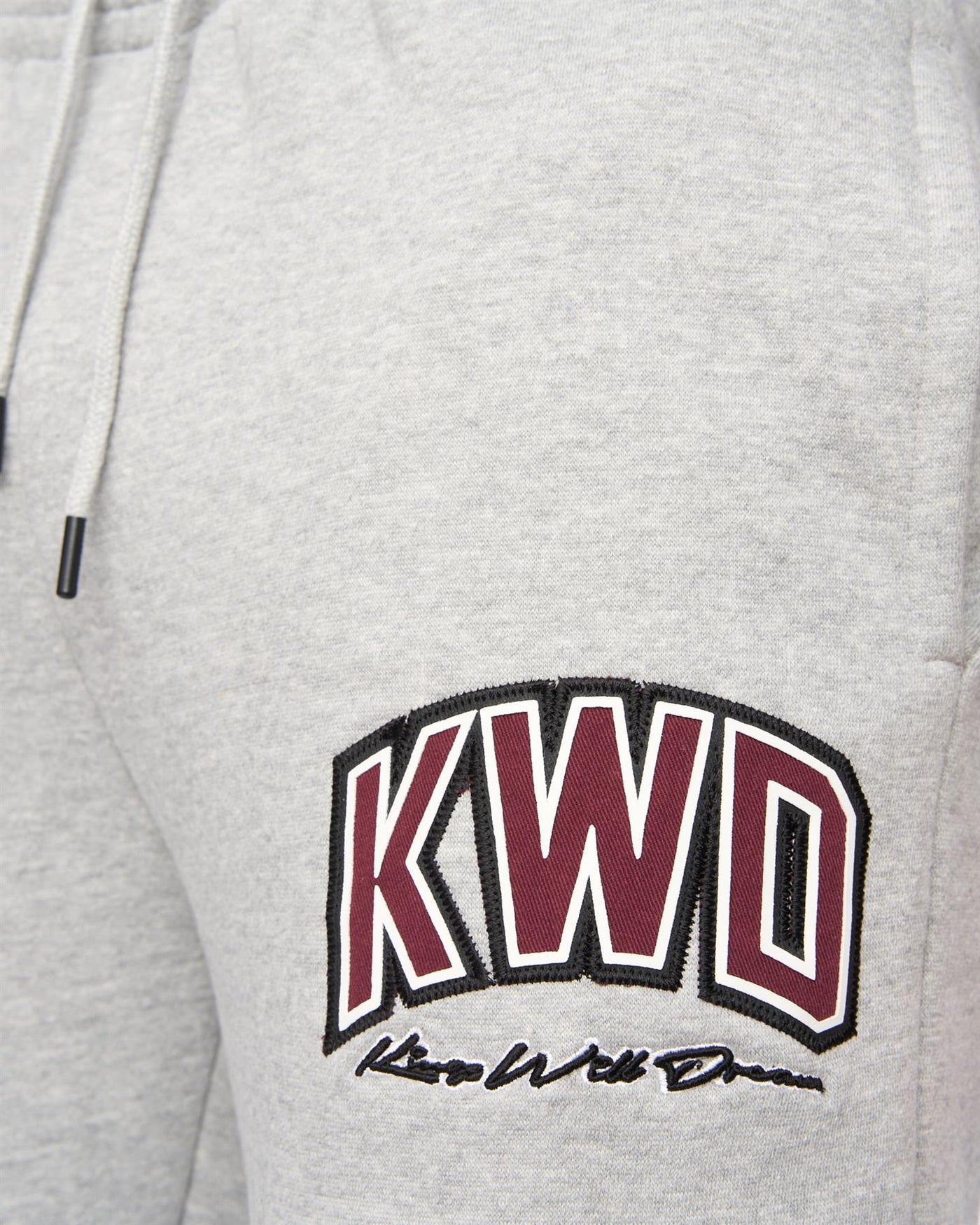 Mens Kingdome Joggers Grey Marl