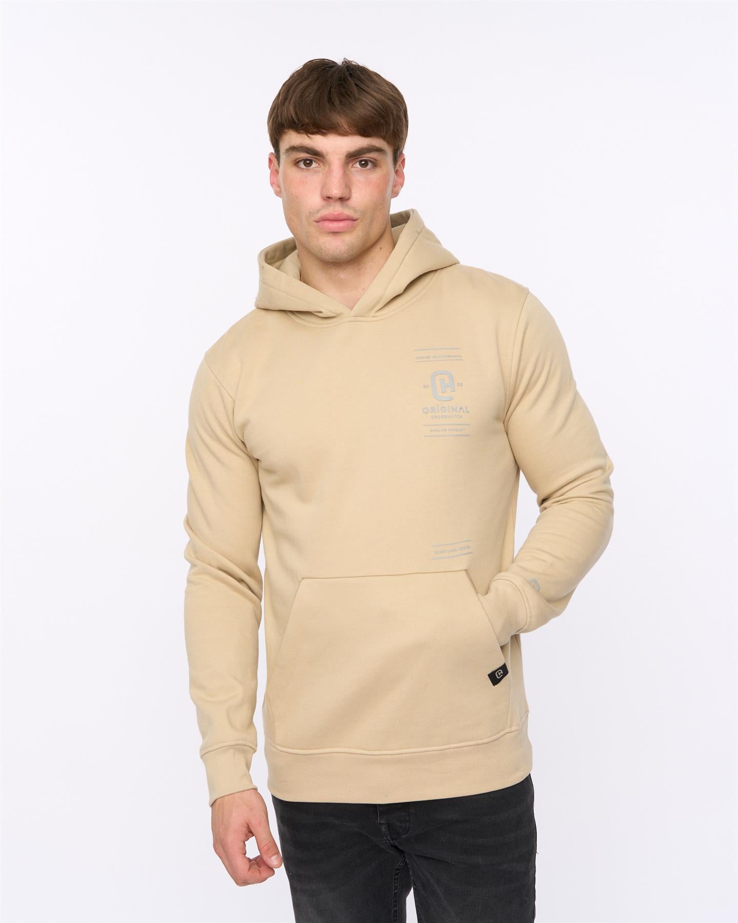 Mens Jamolat Hoodie Stone