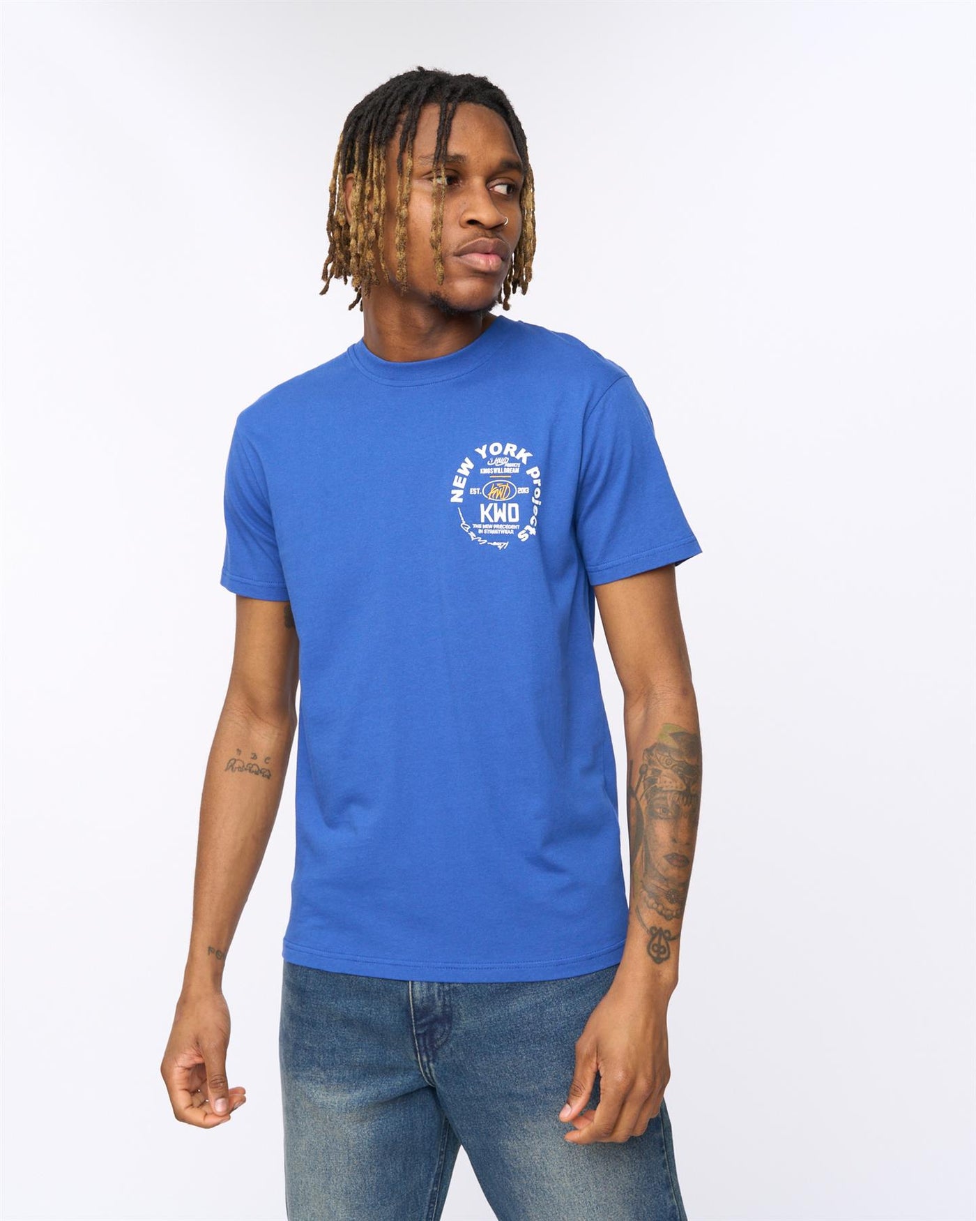 Mens Mobalot T-Shirt Blue