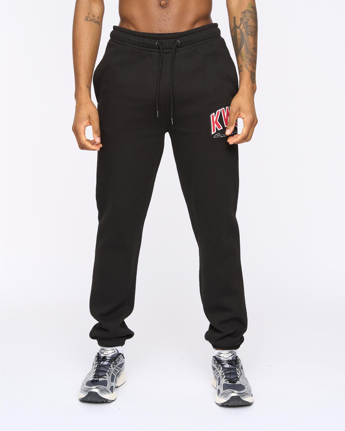 Mens Kingdome Joggers Black