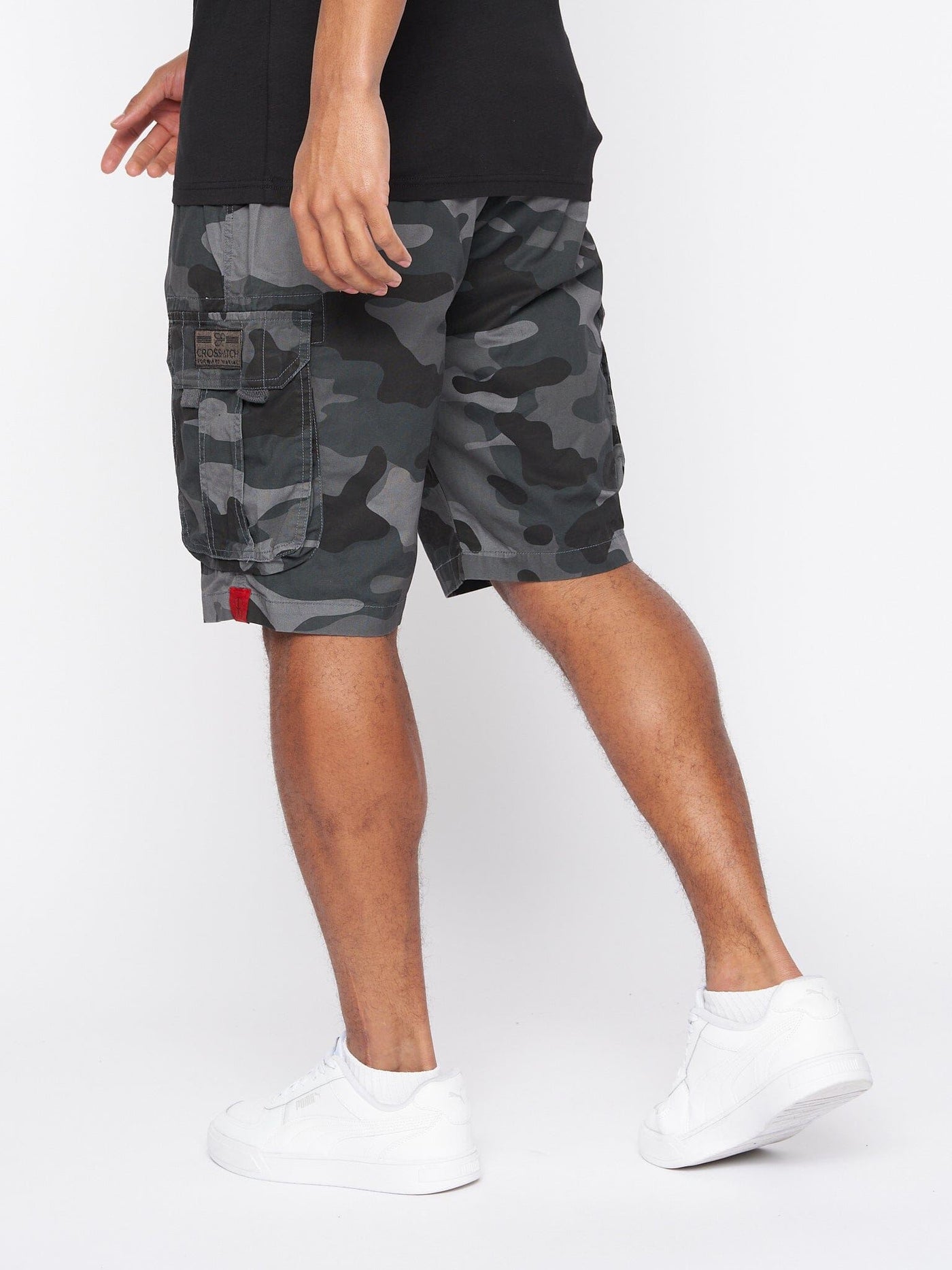 Watchford Shorts Charcoal Camo