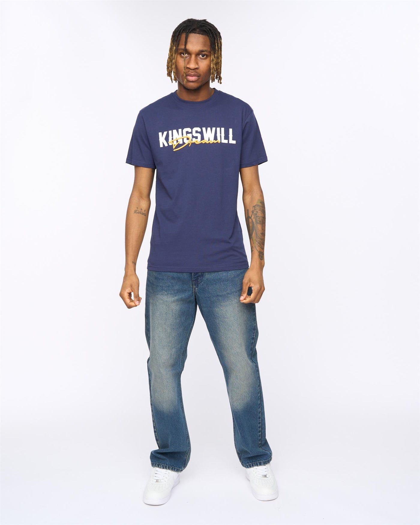 Mens Bilkie T-Shirt Navy