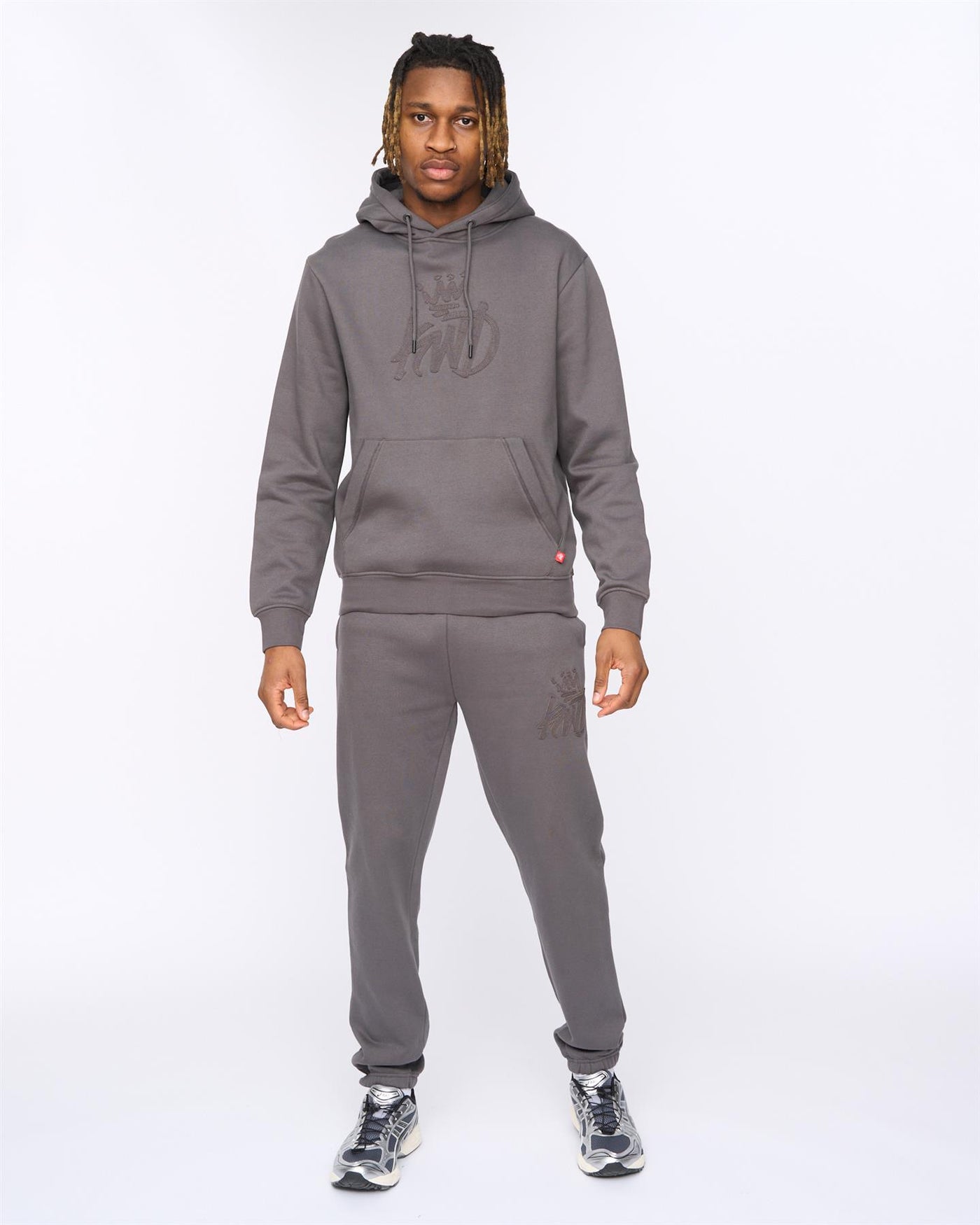 Mens Tonally Hoodie Asphalt