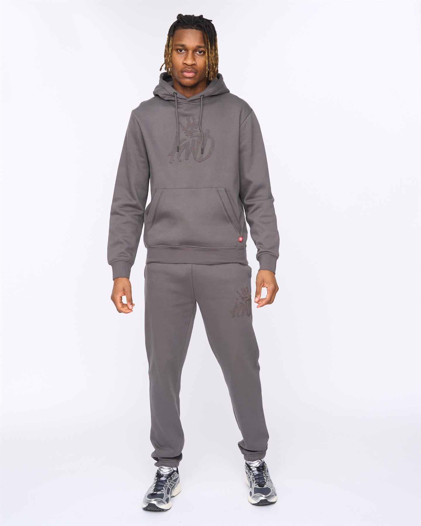 Mens Tonally Hoodie Asphalt