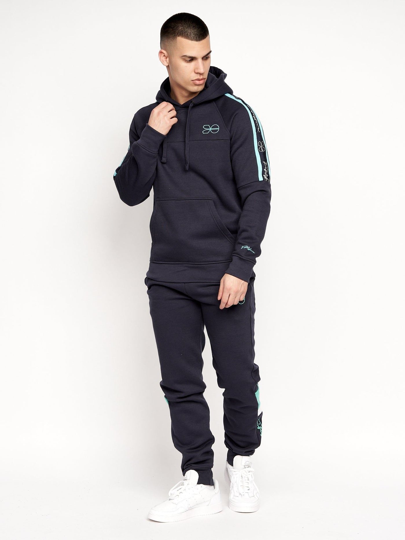 Mens Chillmake Hoodie Navy