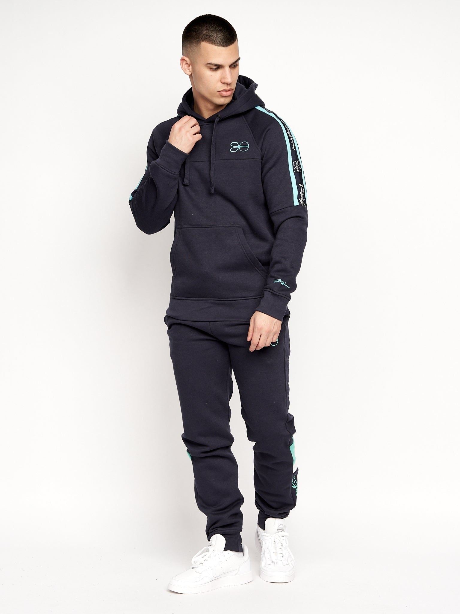 Mens Chillmake Hoodie Navy