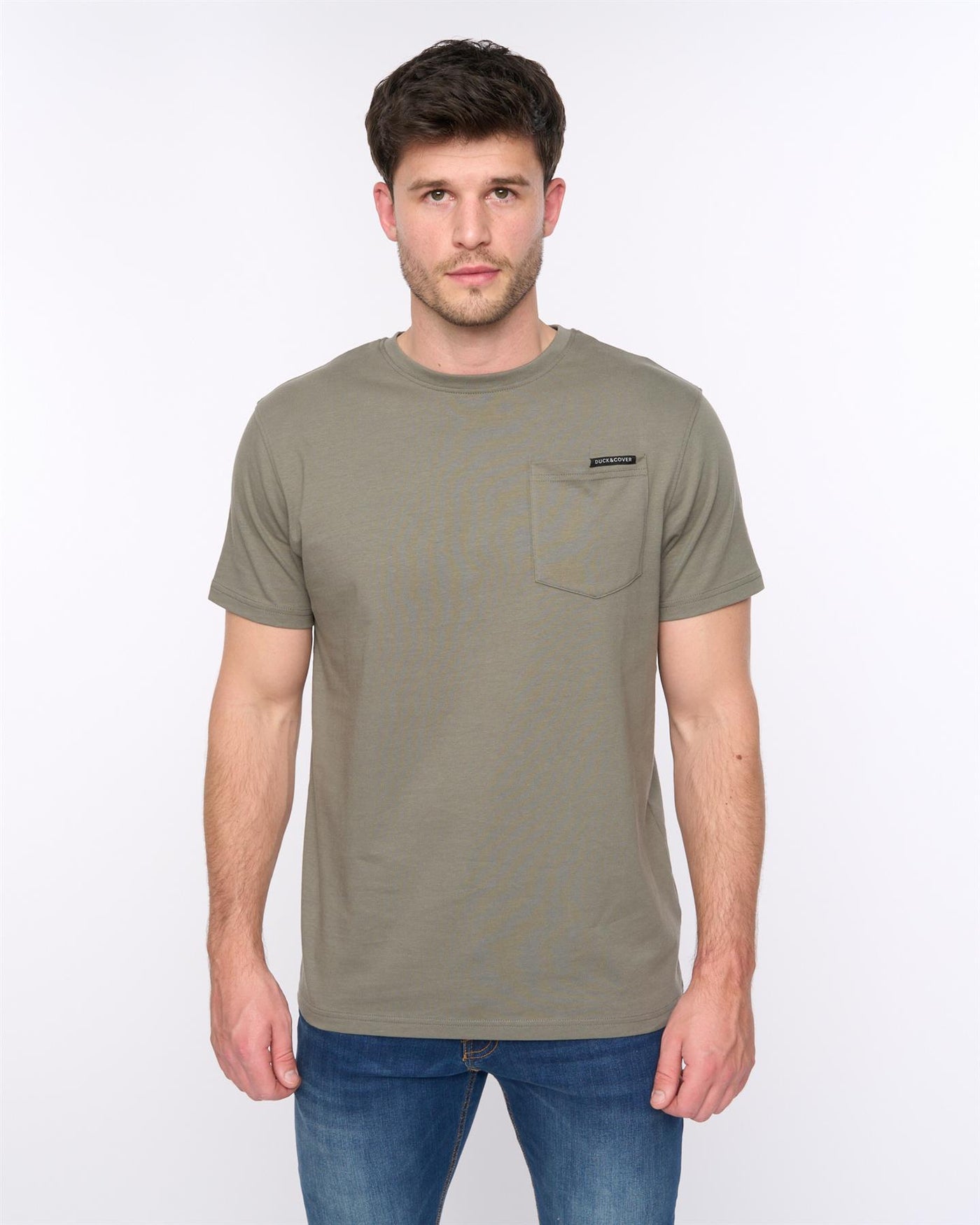 Mens Treymere T-Shirt Green Slate