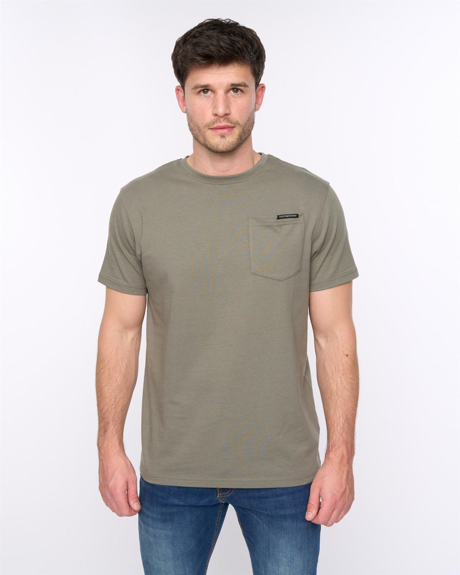 Mens Treymere T-Shirt Green Slate