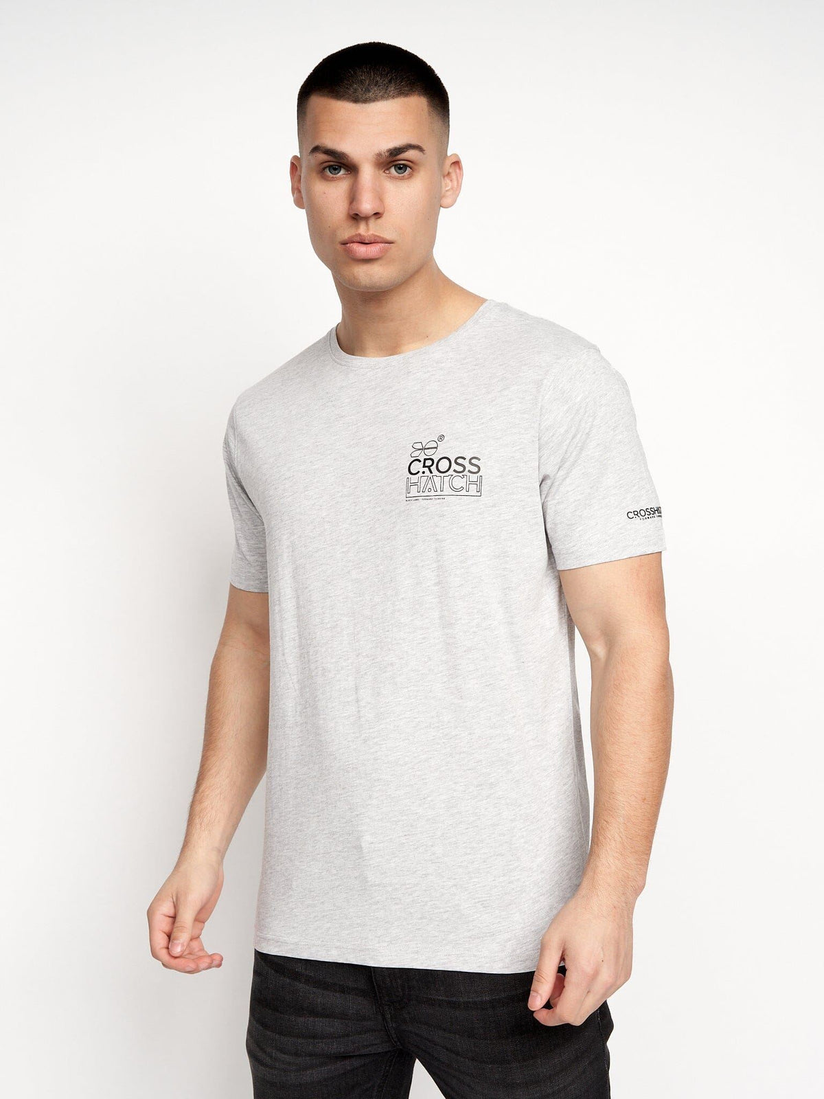 Pentan T Shirt 2pk Blue Grey