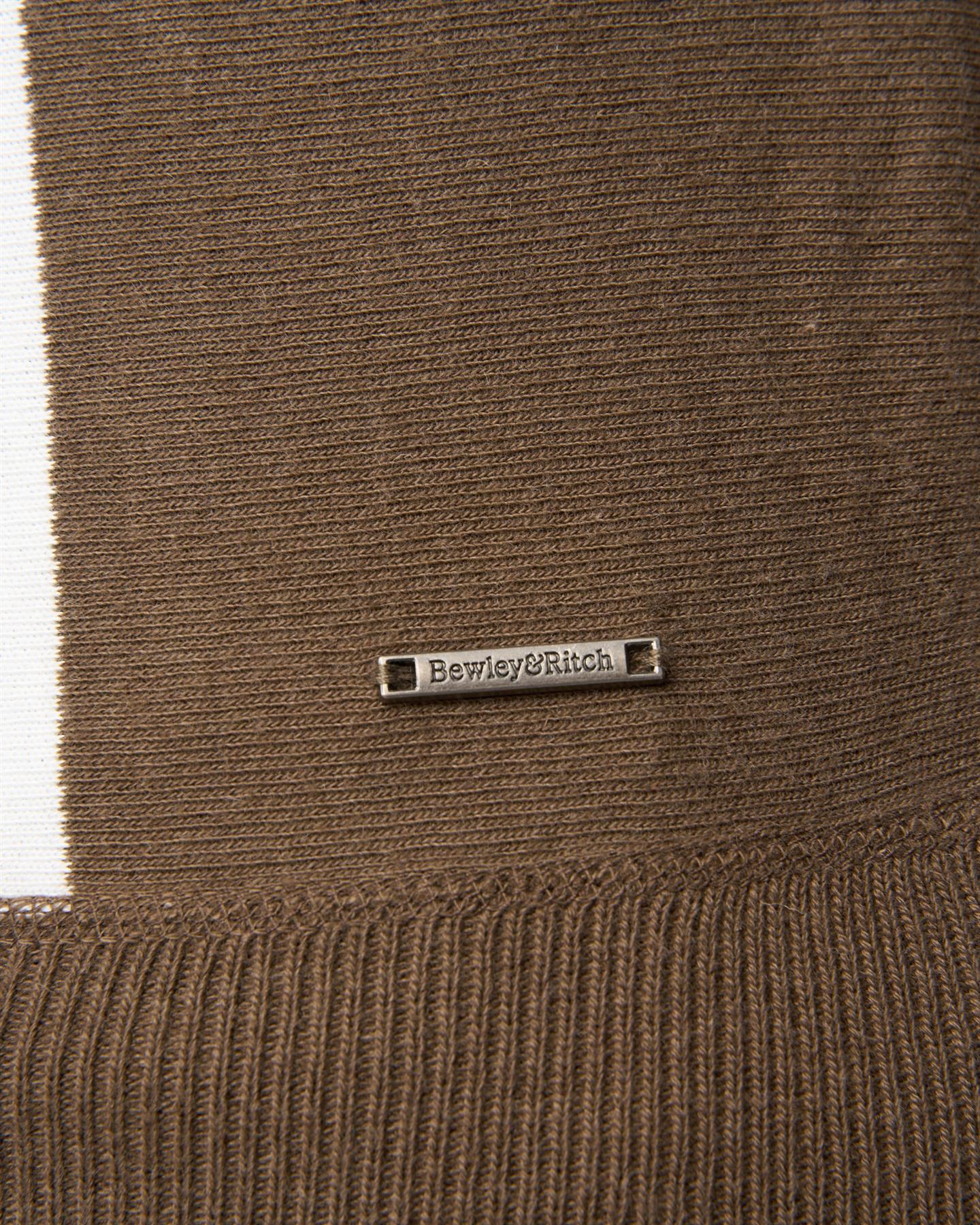 Stalwart Knit Polo Dark Taupe