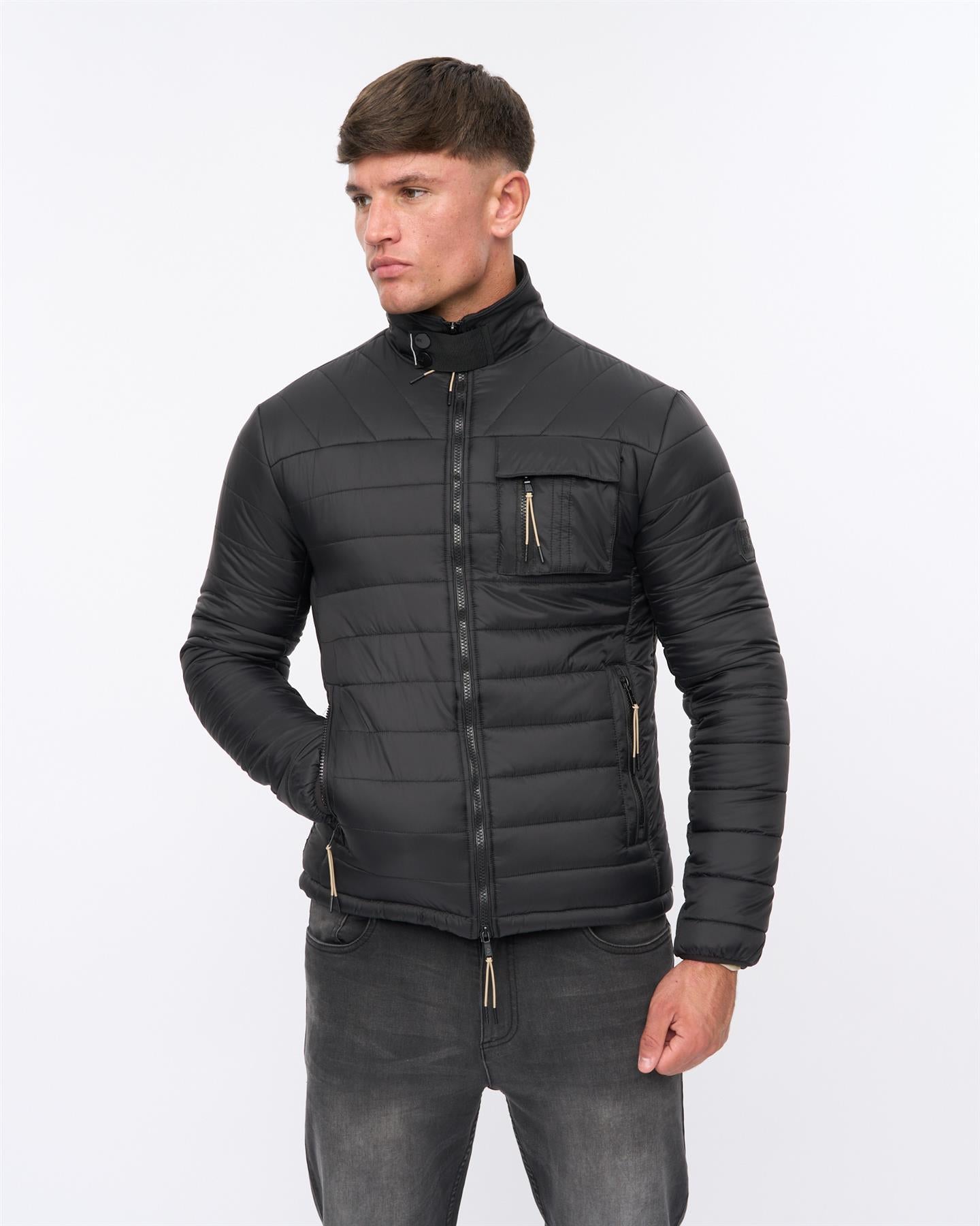 Mens Carricore Padded Jacket Black