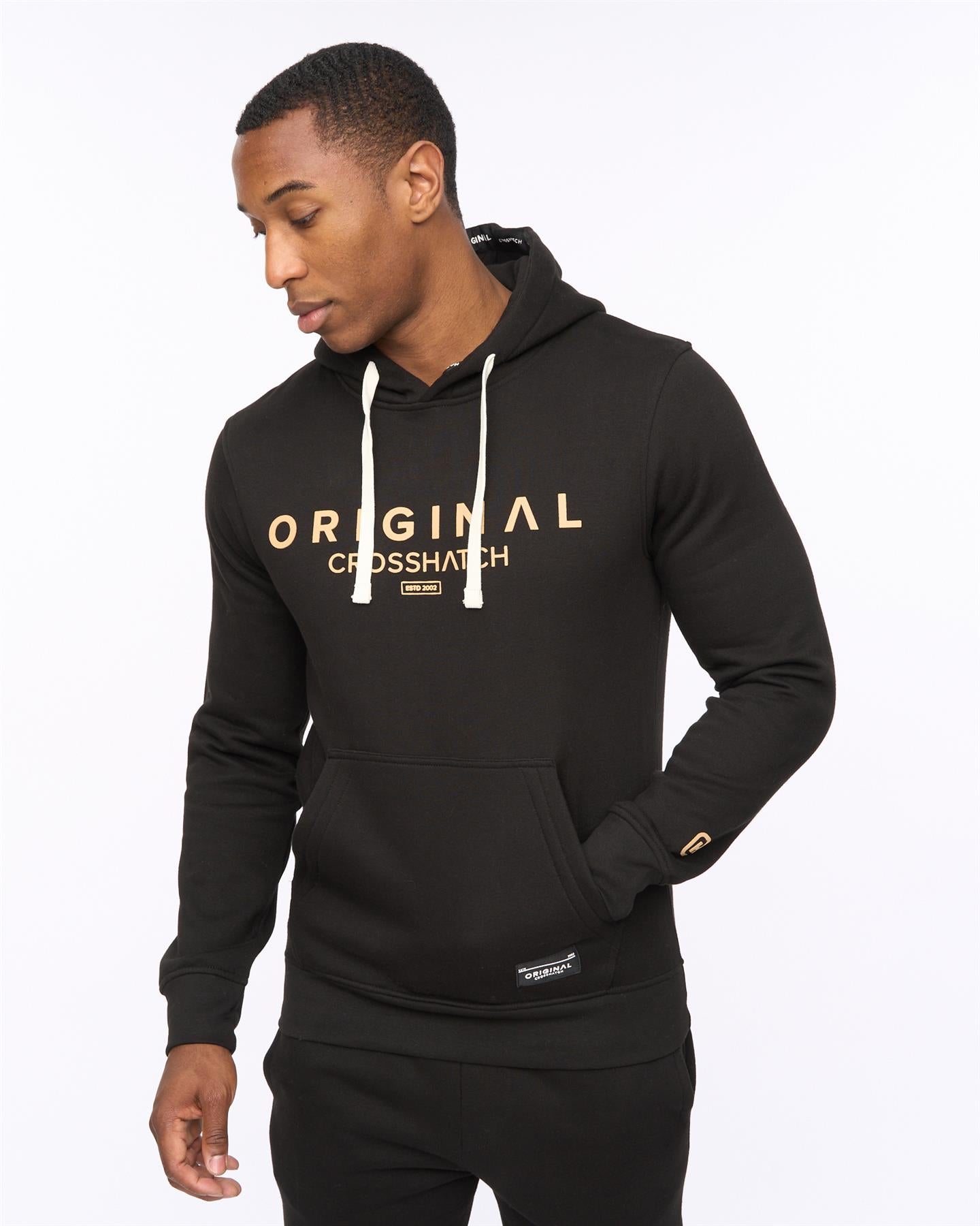 Mens Jamals Hoodie Black