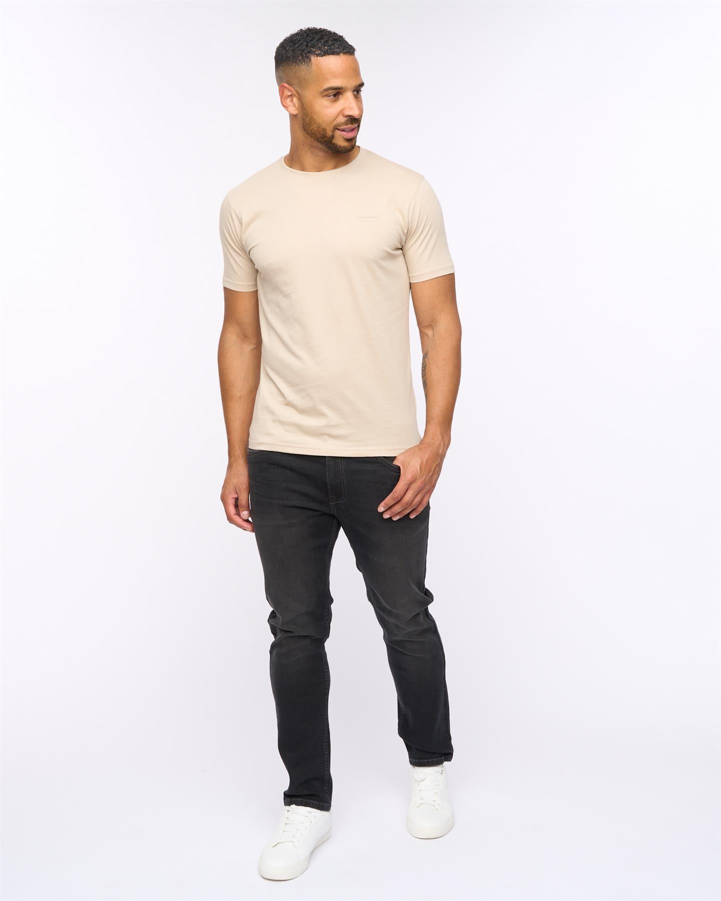 Mens Amonite T-Shirt Sand