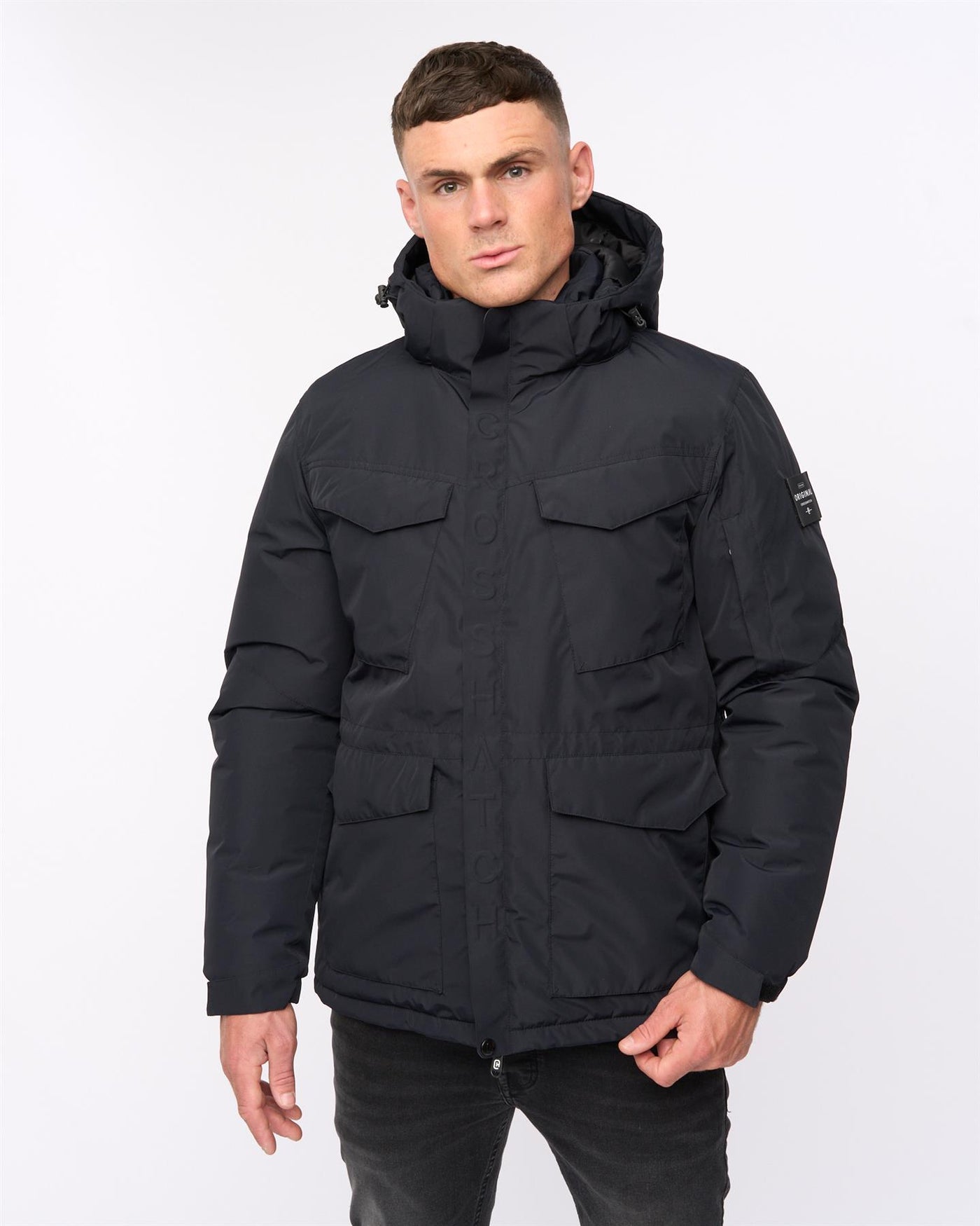 Mens Plentons Jacket Black