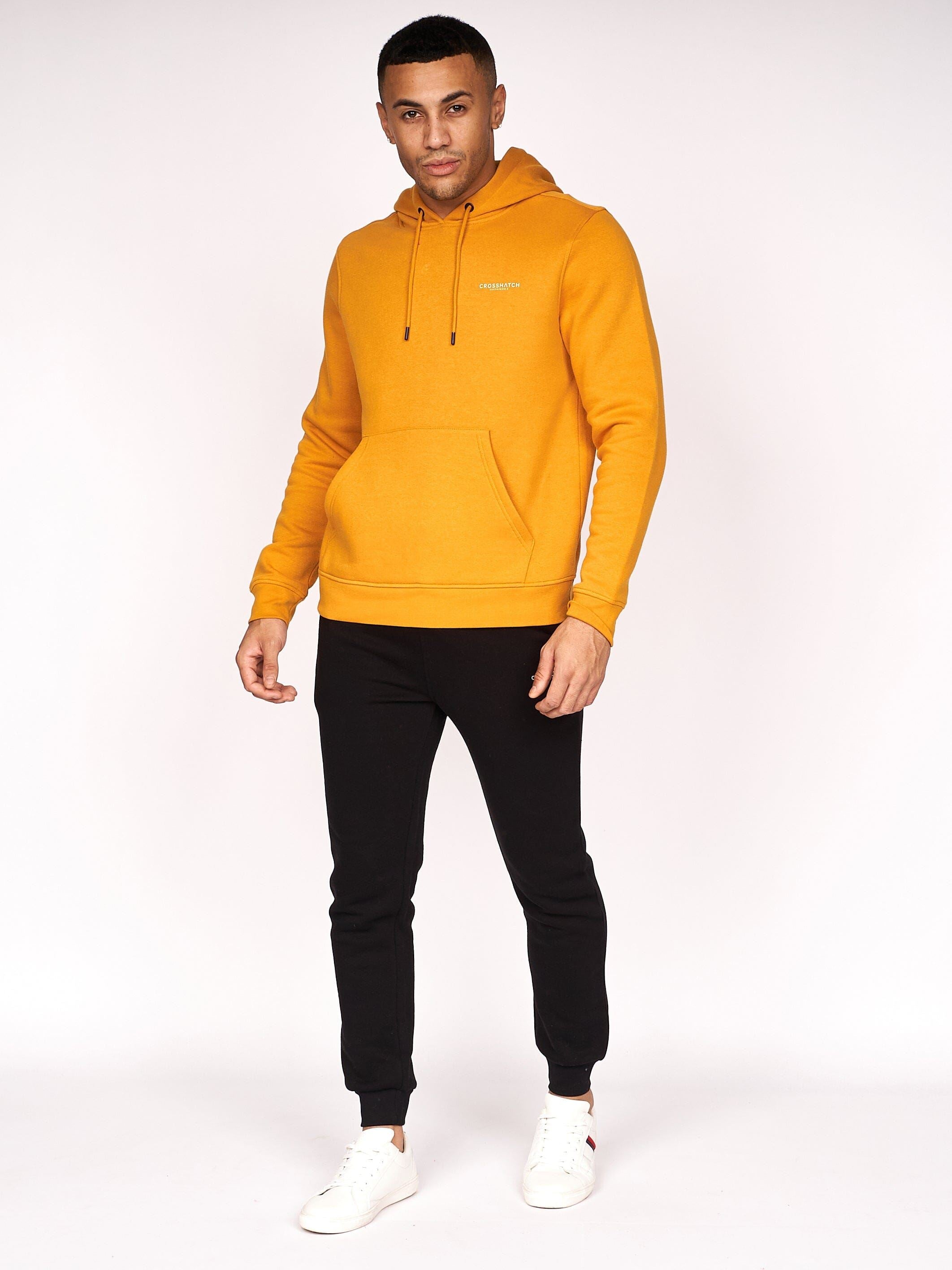Mens Traymax Hoodie 2pk Navy/Mustard