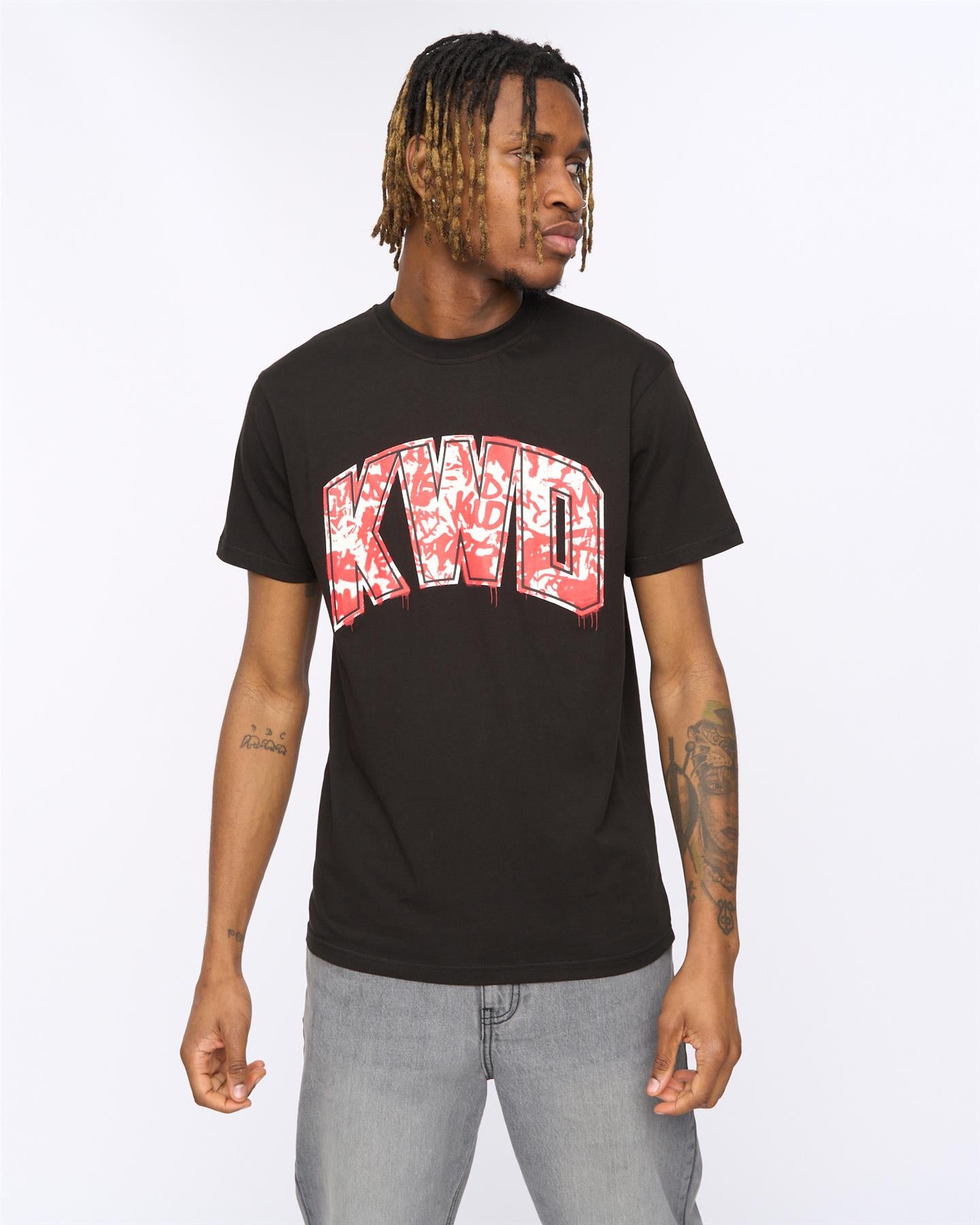 Mens Scribs T-Shirt Black