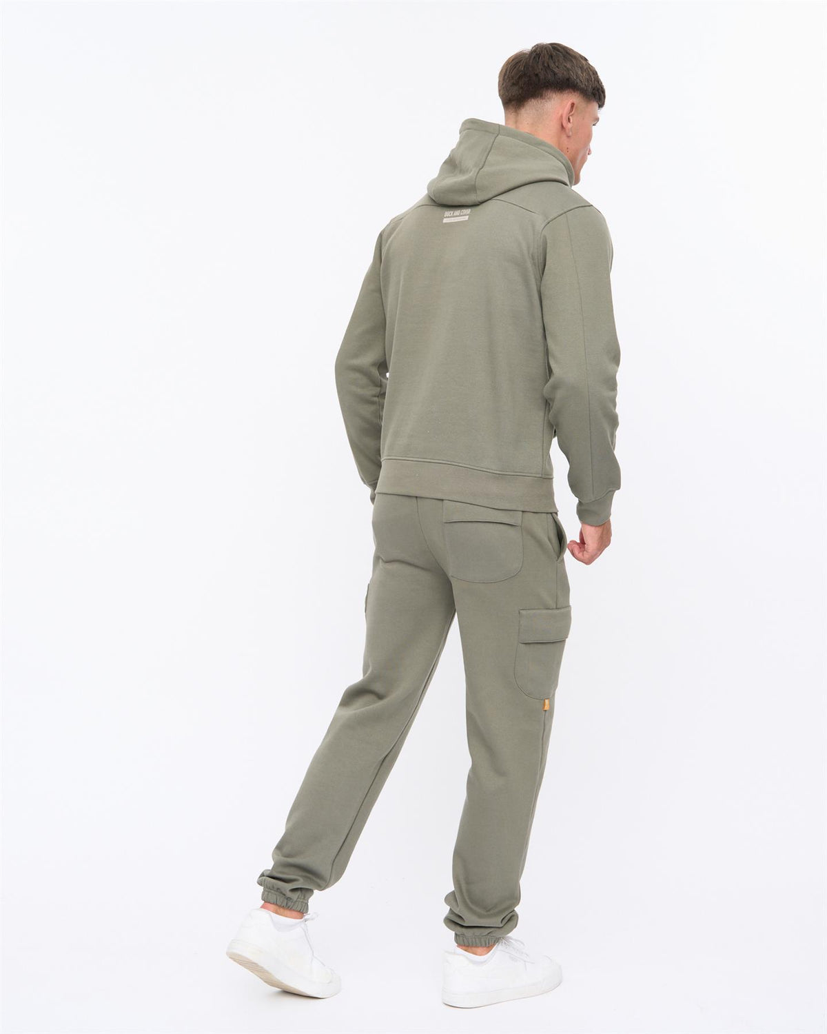 Mens Adamsberg Hoodie & Joggers Set Dark Olive