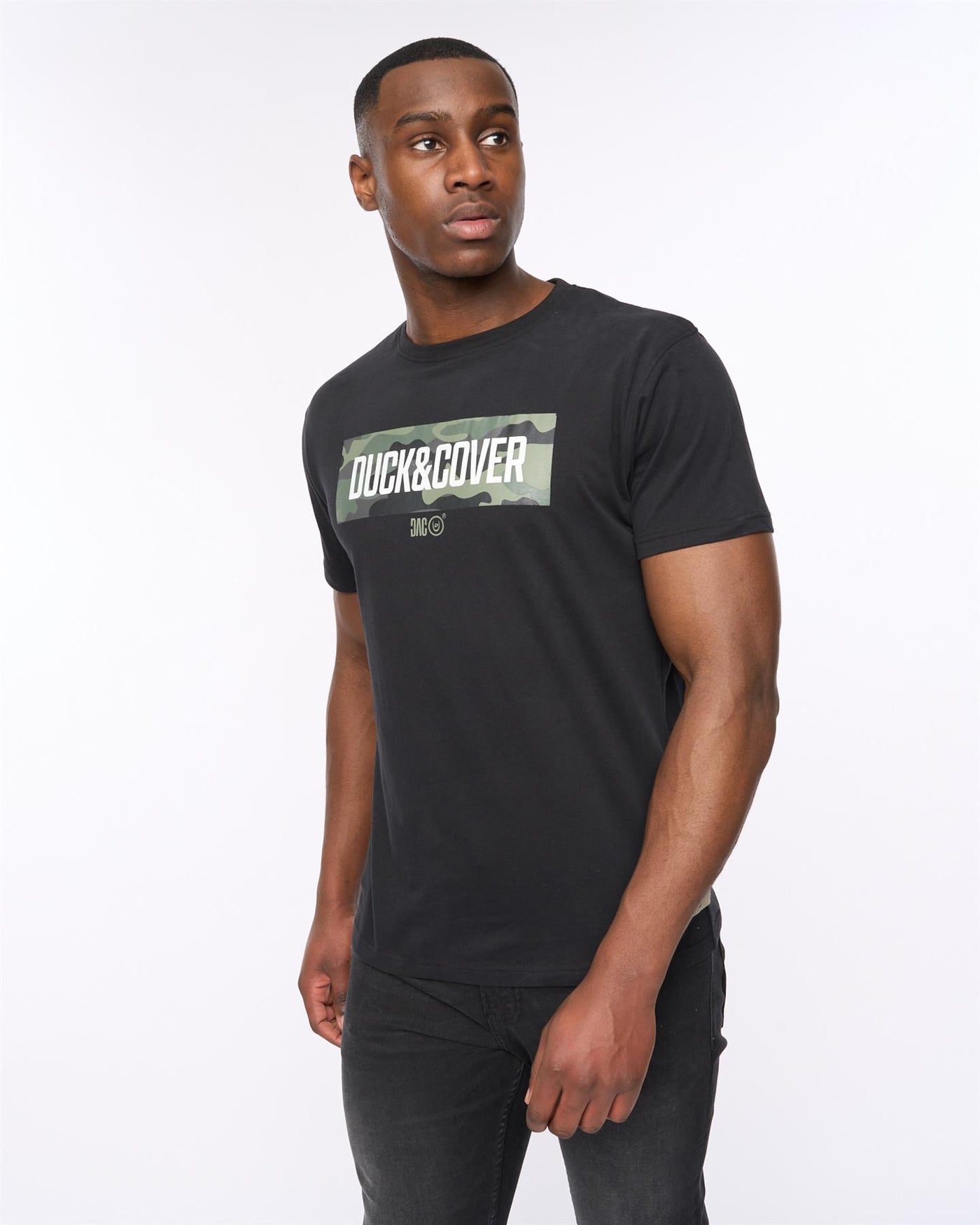 Mens Camotrax T-Shirt Black