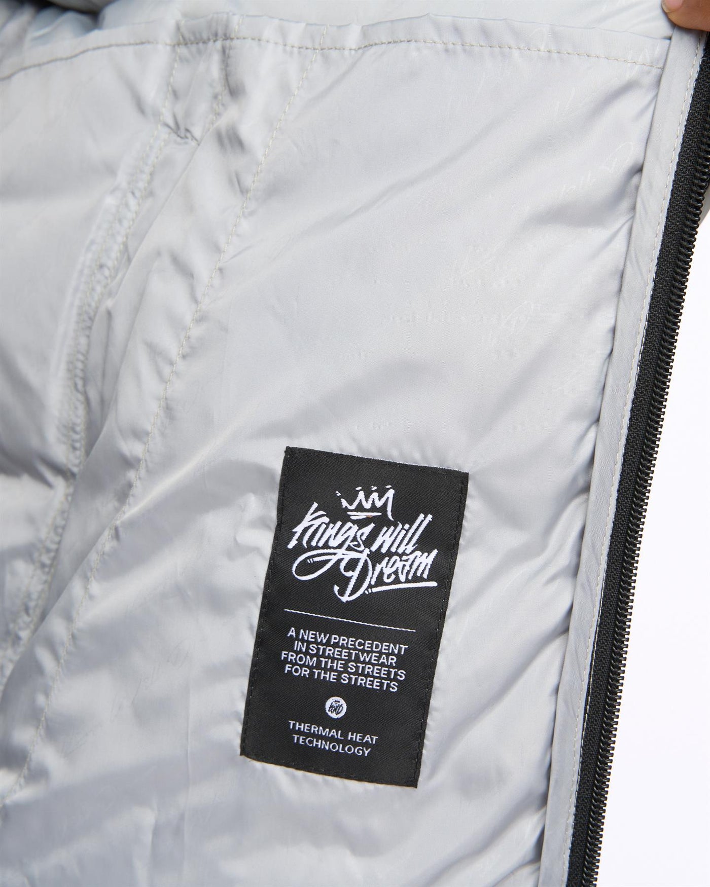 Mens Barcana Puffer Jacket Grey