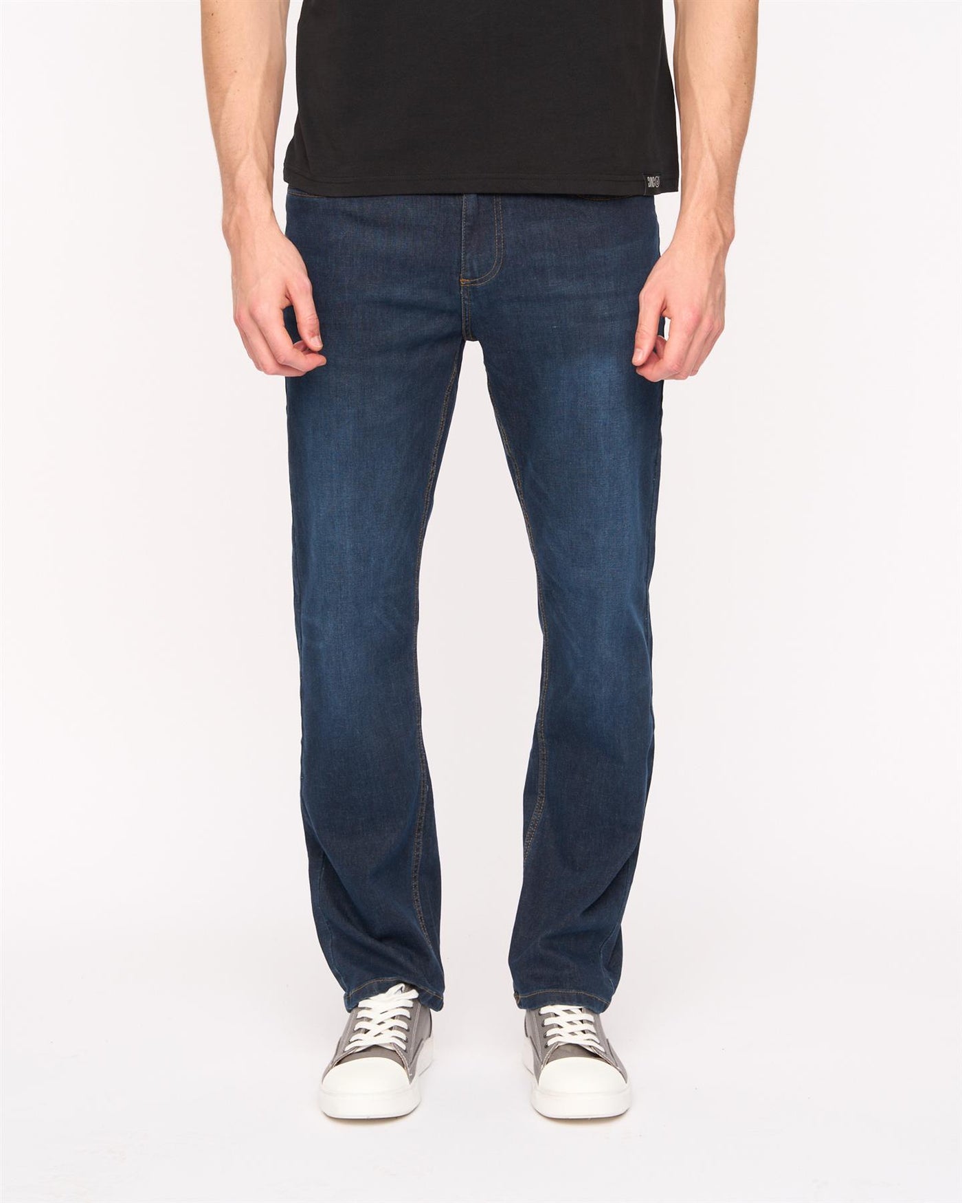 Mens Crestline Straight Leg Jeans Dark Wash