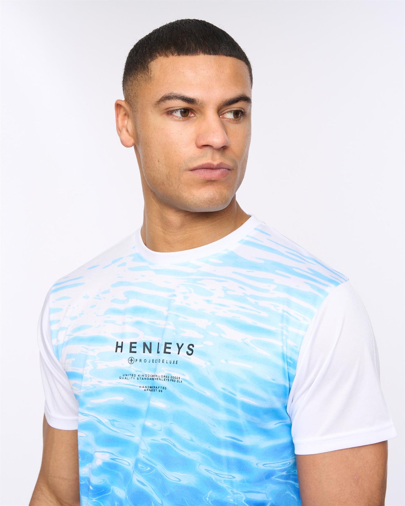 Mens Henpool T-Shirt Blue