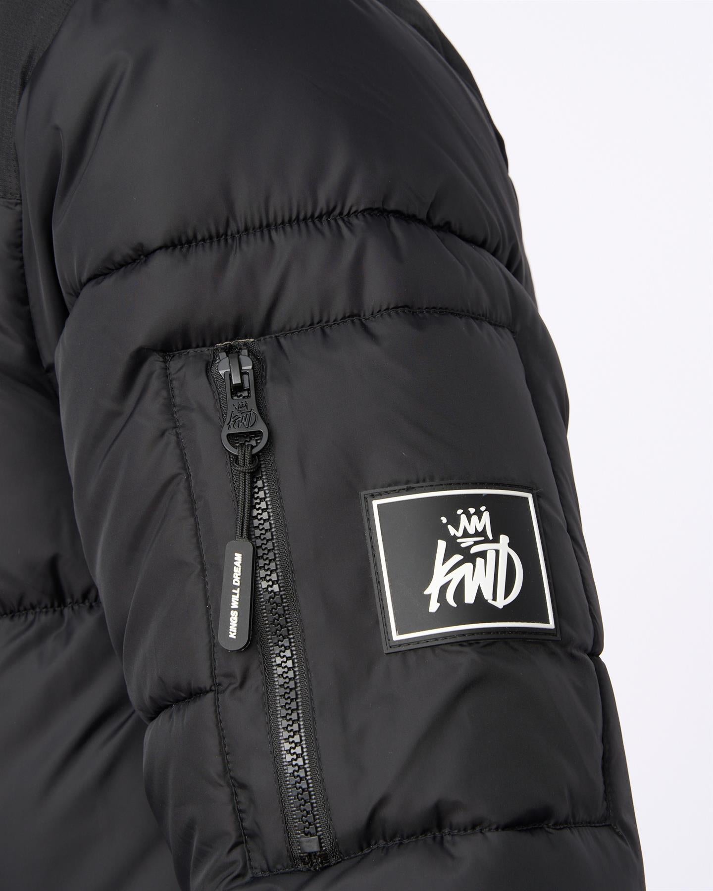 Mens Curvlay Parka Black
